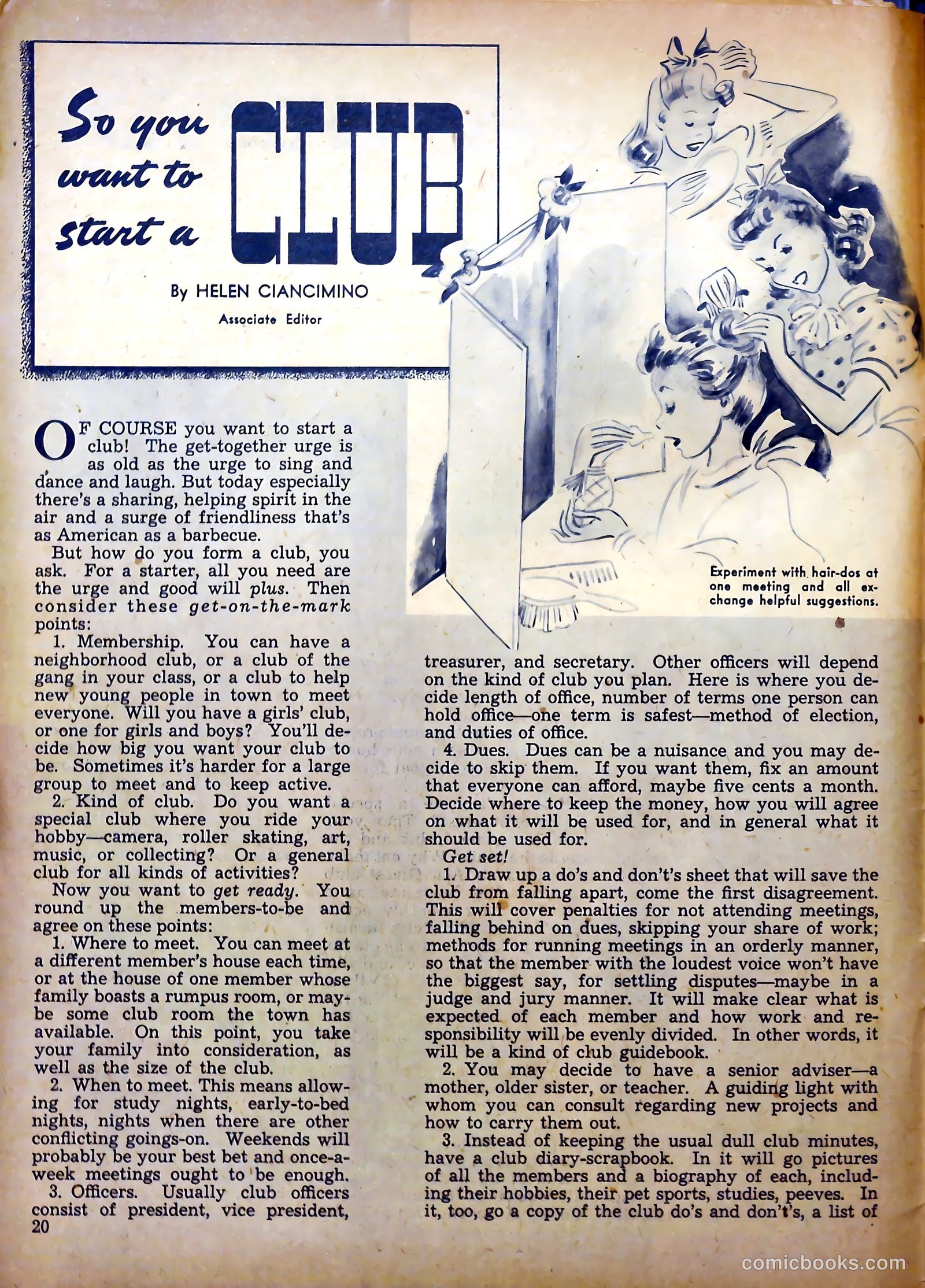 Calling All Girls #17 — page 20 of 57