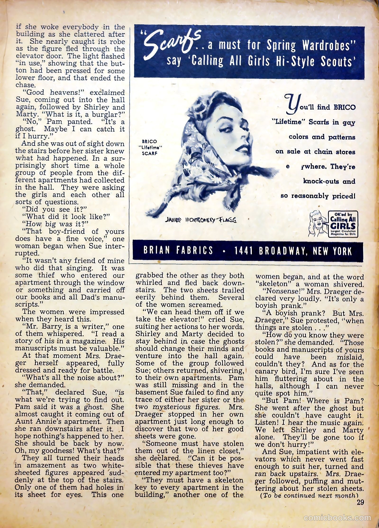 Calling All Girls #17 — page 29 of 57