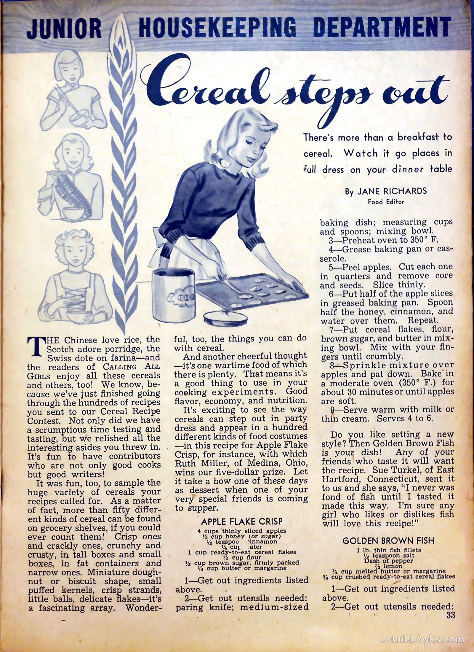Calling All Girls #17 — page 32 of 57