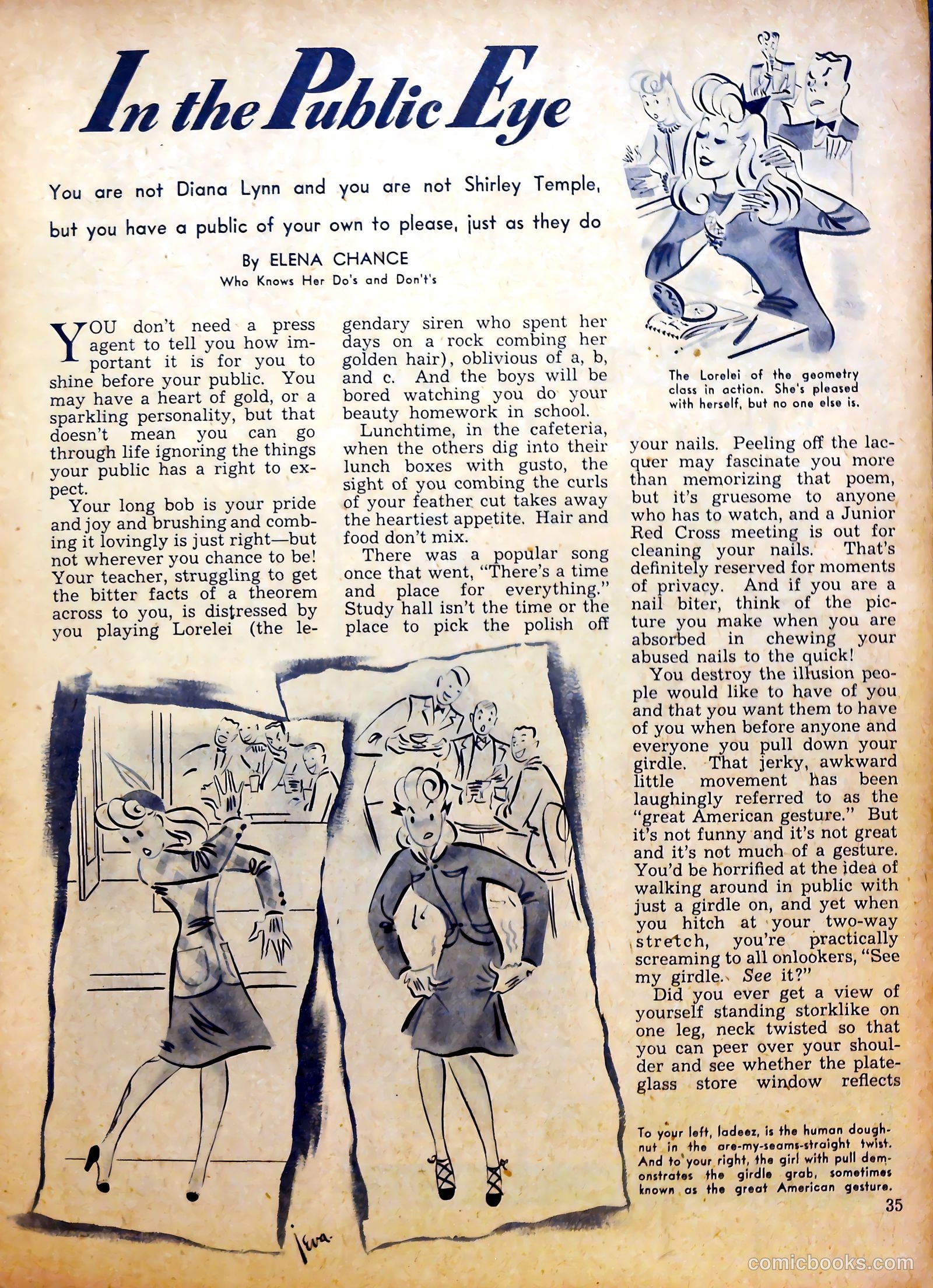 Calling All Girls #17 — page 34 of 57