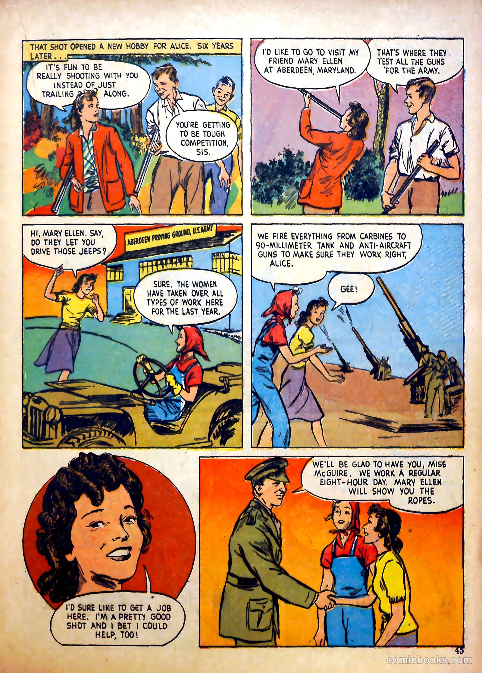 Calling All Girls #17 — page 42 of 57