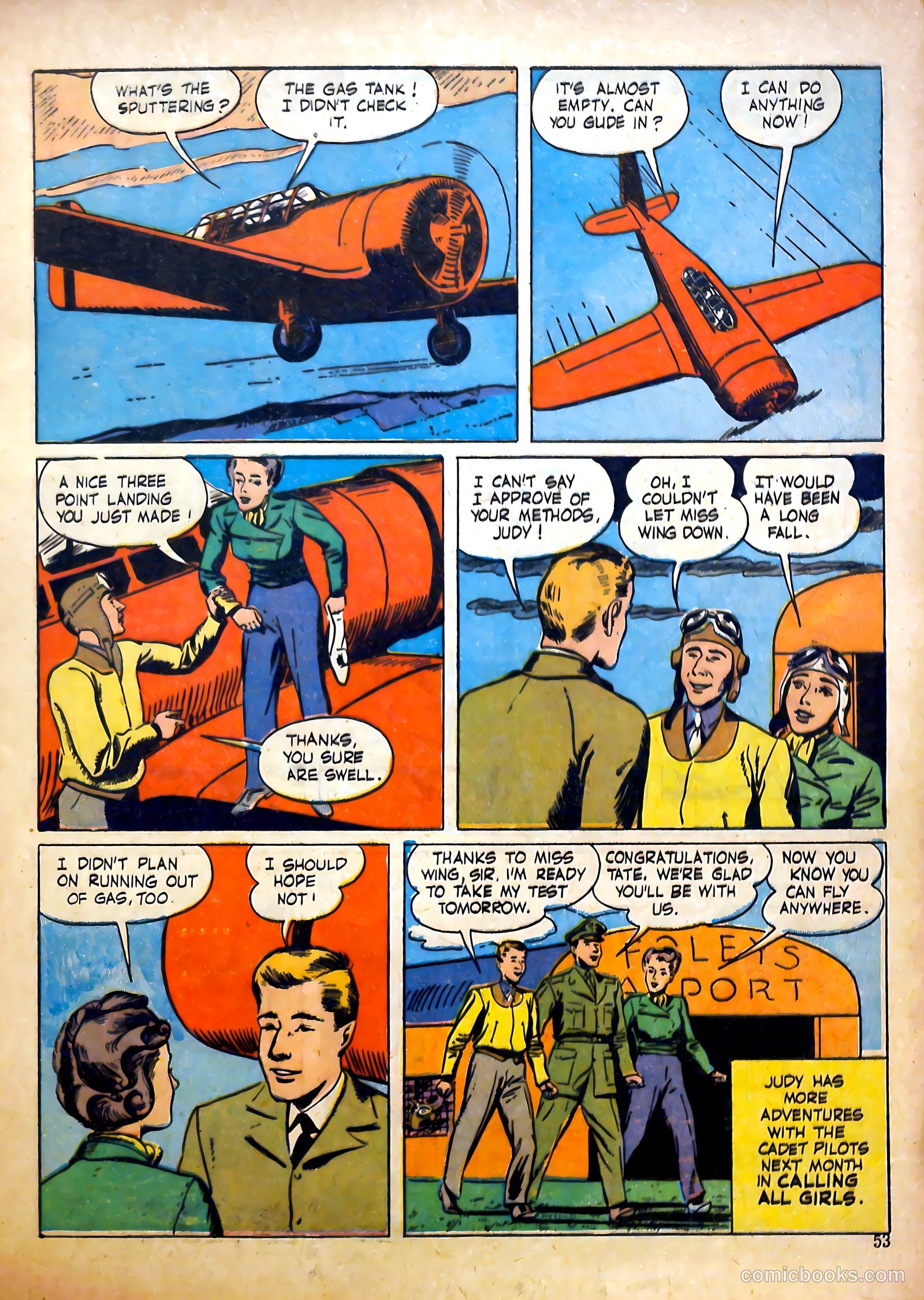 Calling All Girls #17 — page 50 of 57