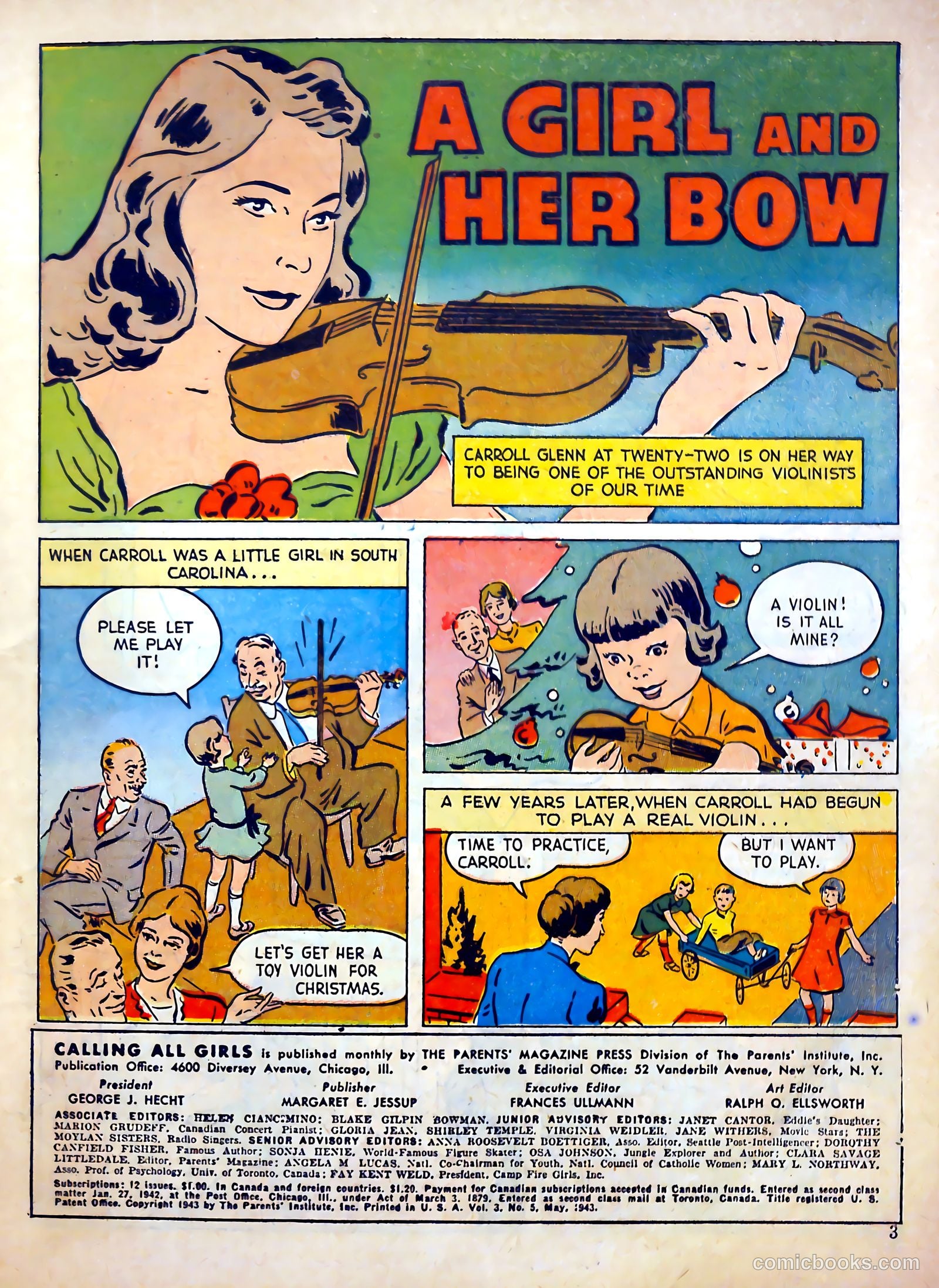 Calling All Girls #18 — page 3 of 61