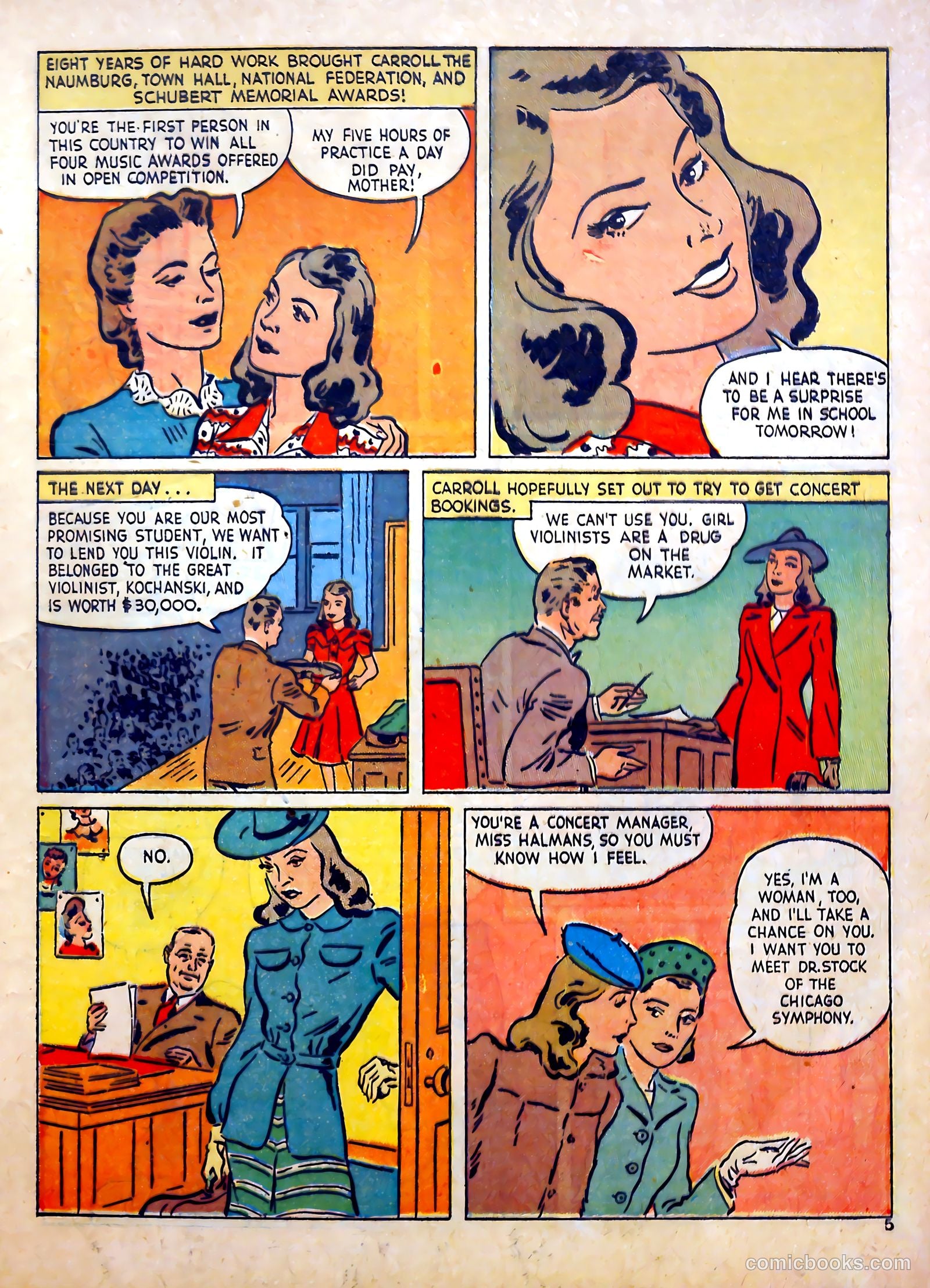 Calling All Girls #18 — page 5 of 61