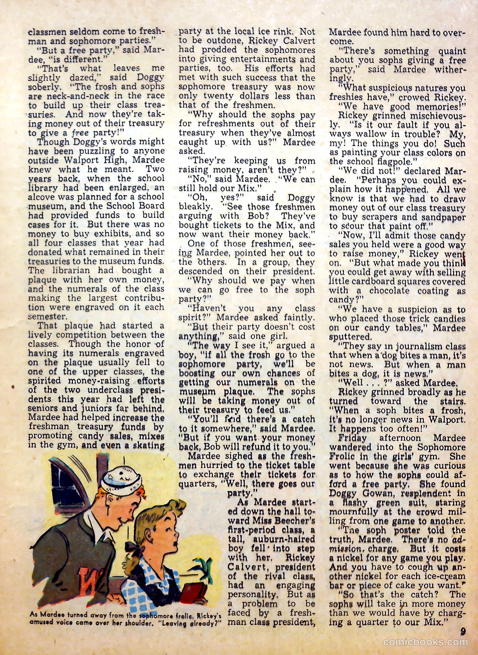 Calling All Girls #18 — page 9 of 61