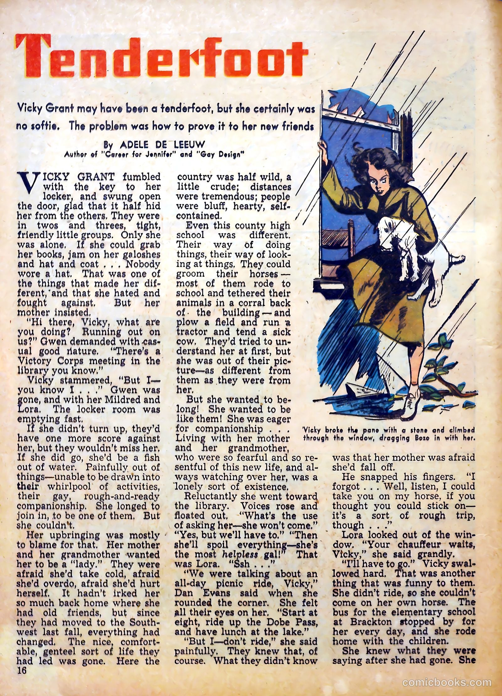 Calling All Girls #18 — page 16 of 61