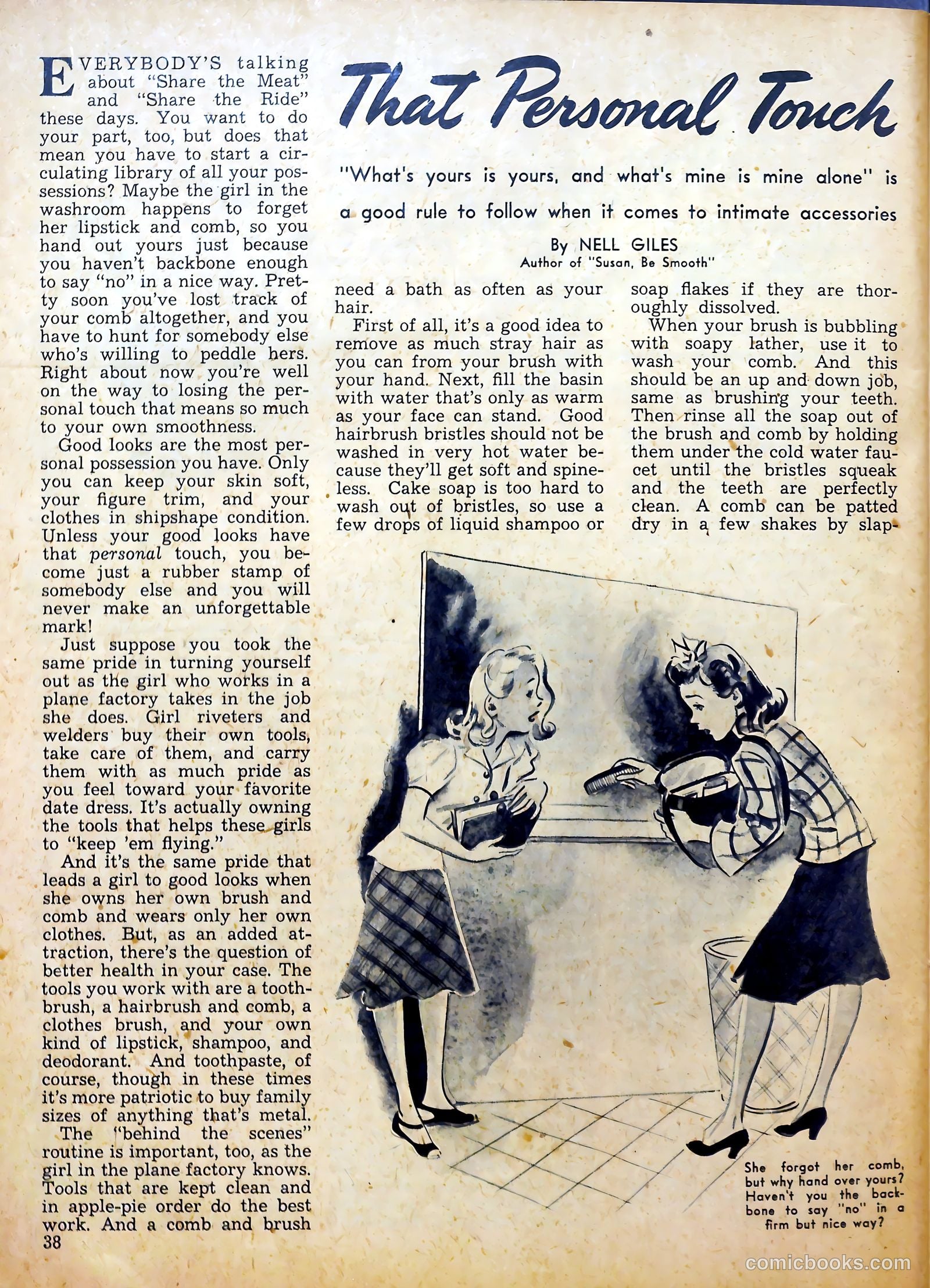 Calling All Girls #18 — page 37 of 61