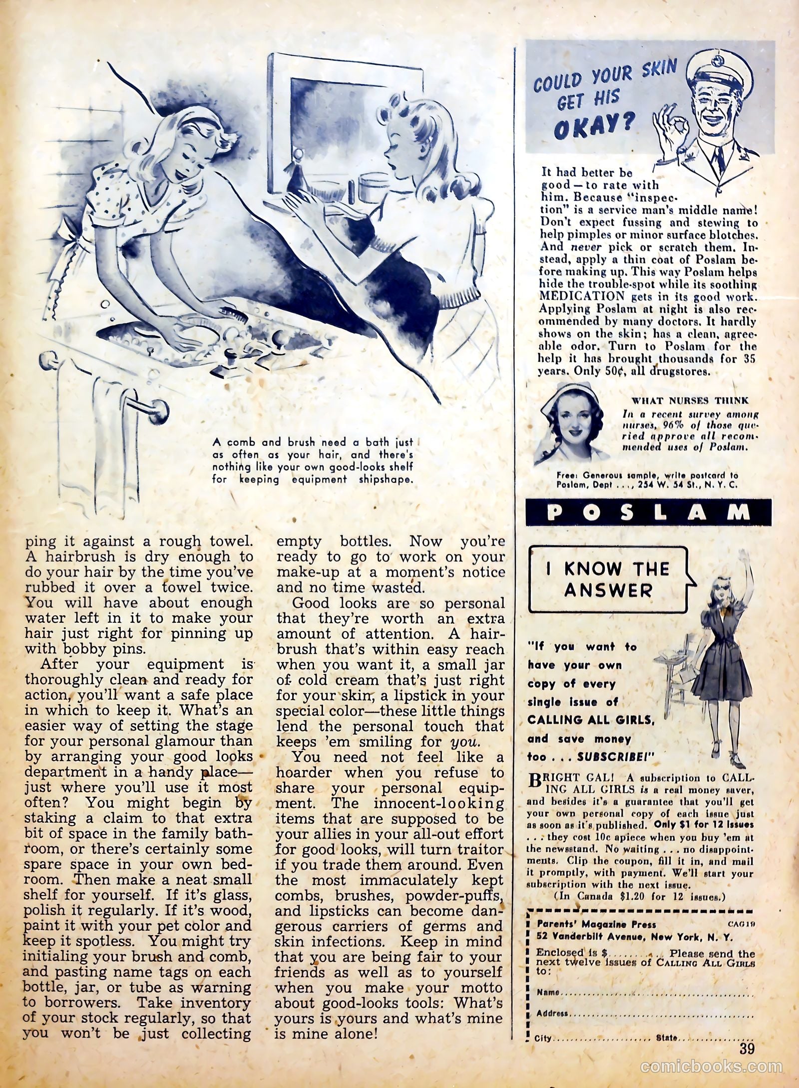 Calling All Girls #18 — page 38 of 61