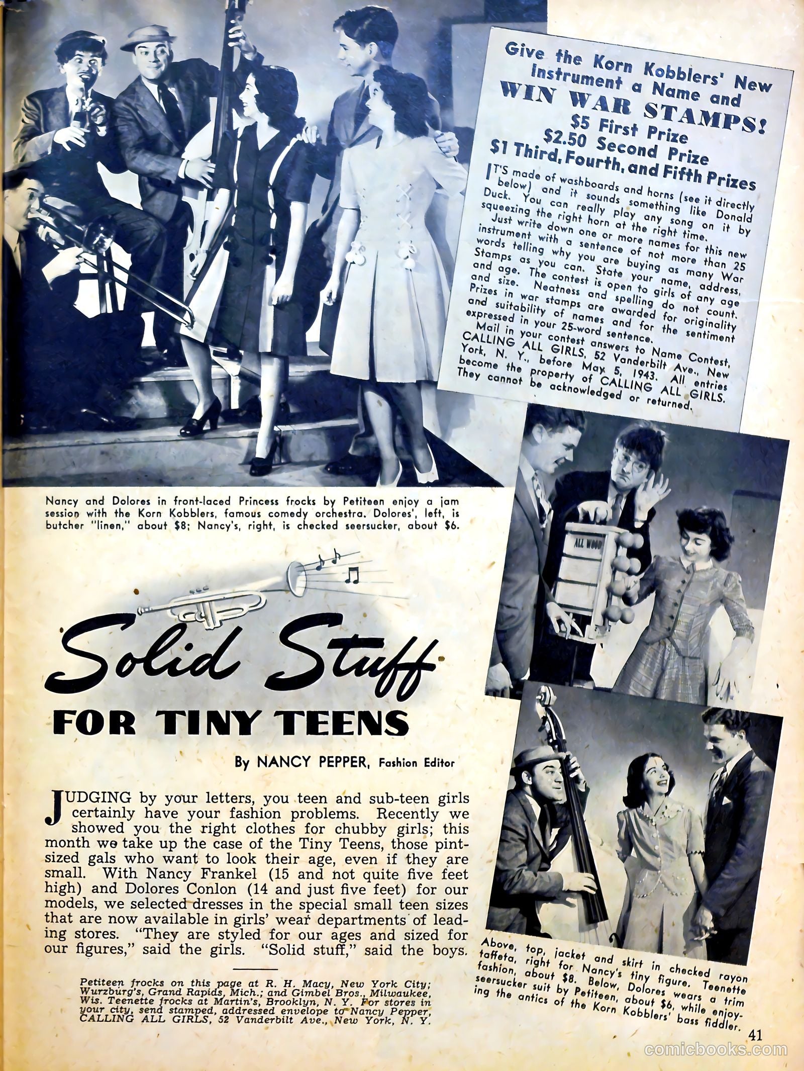 Calling All Girls #18 — page 40 of 61
