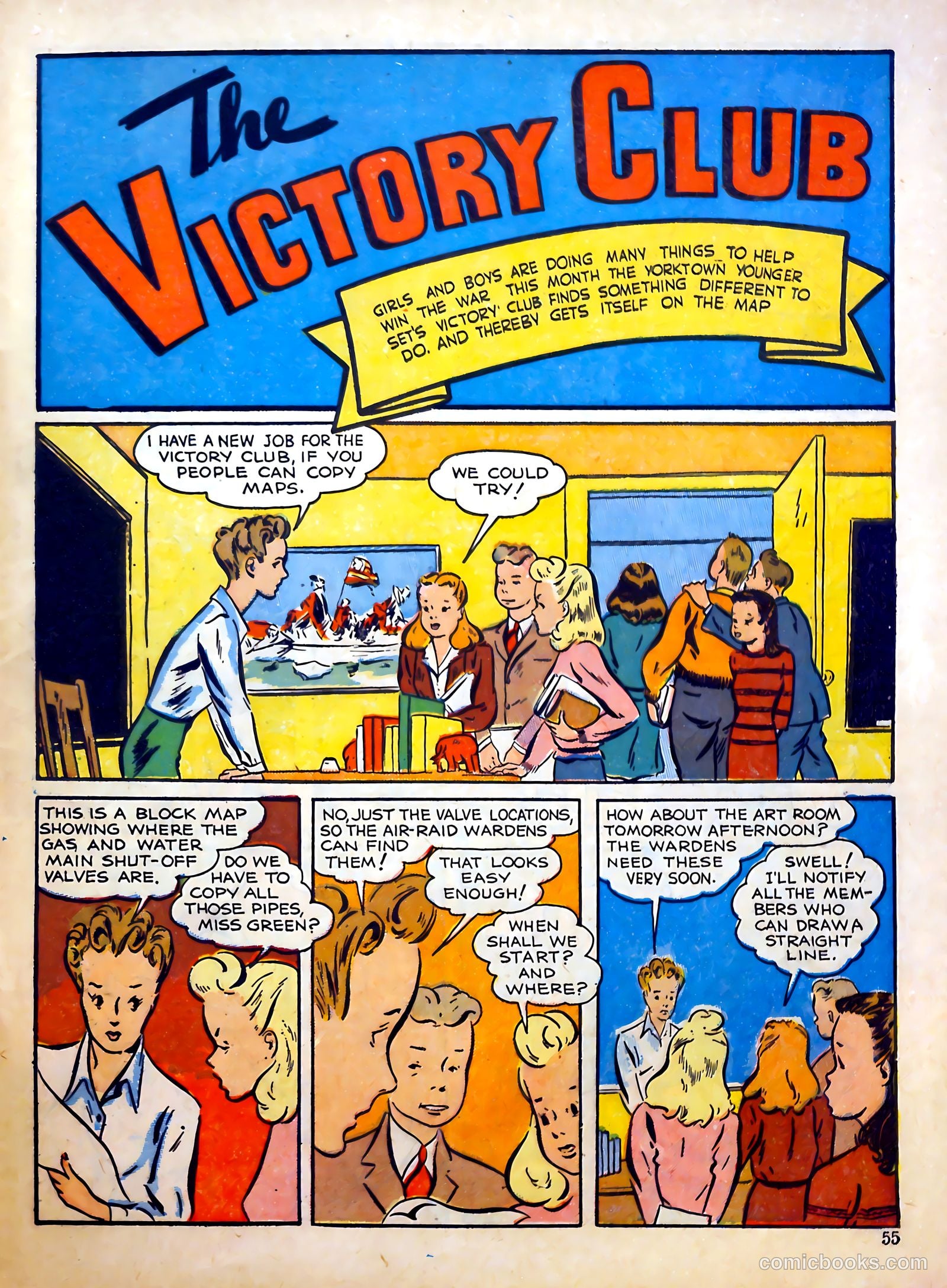 Calling All Girls #18 — page 54 of 61