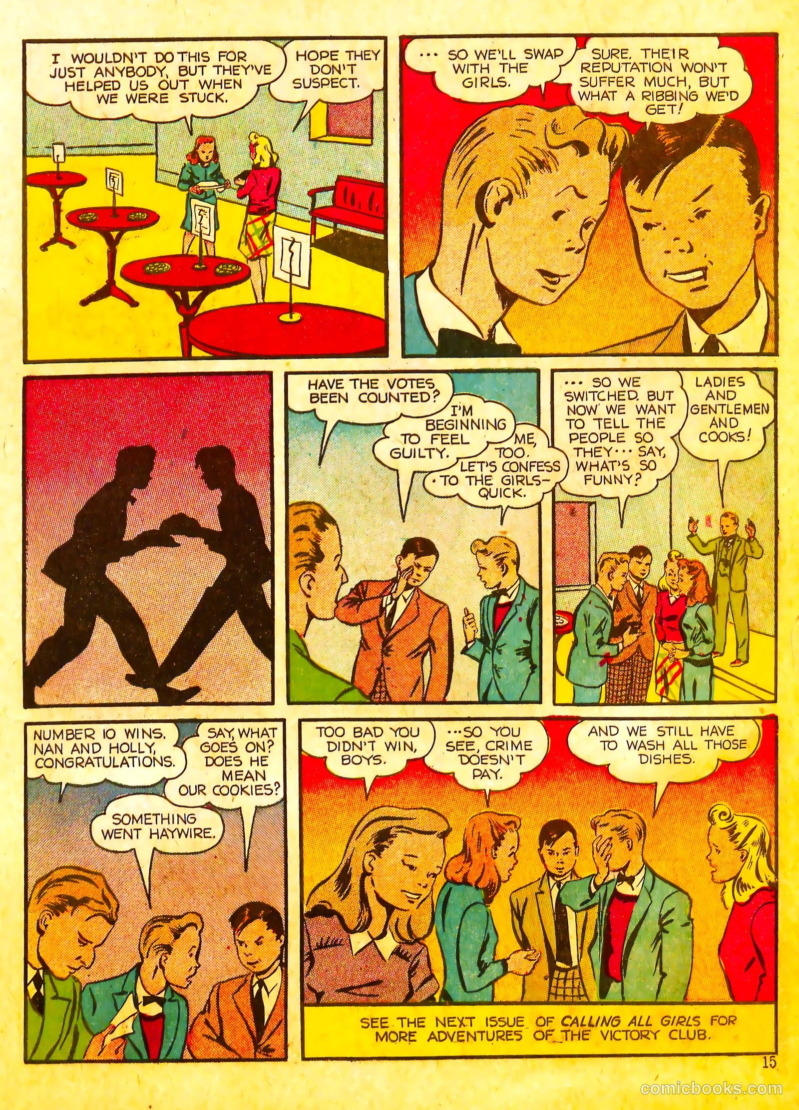 Calling All Girls #19 — page 15 of 60