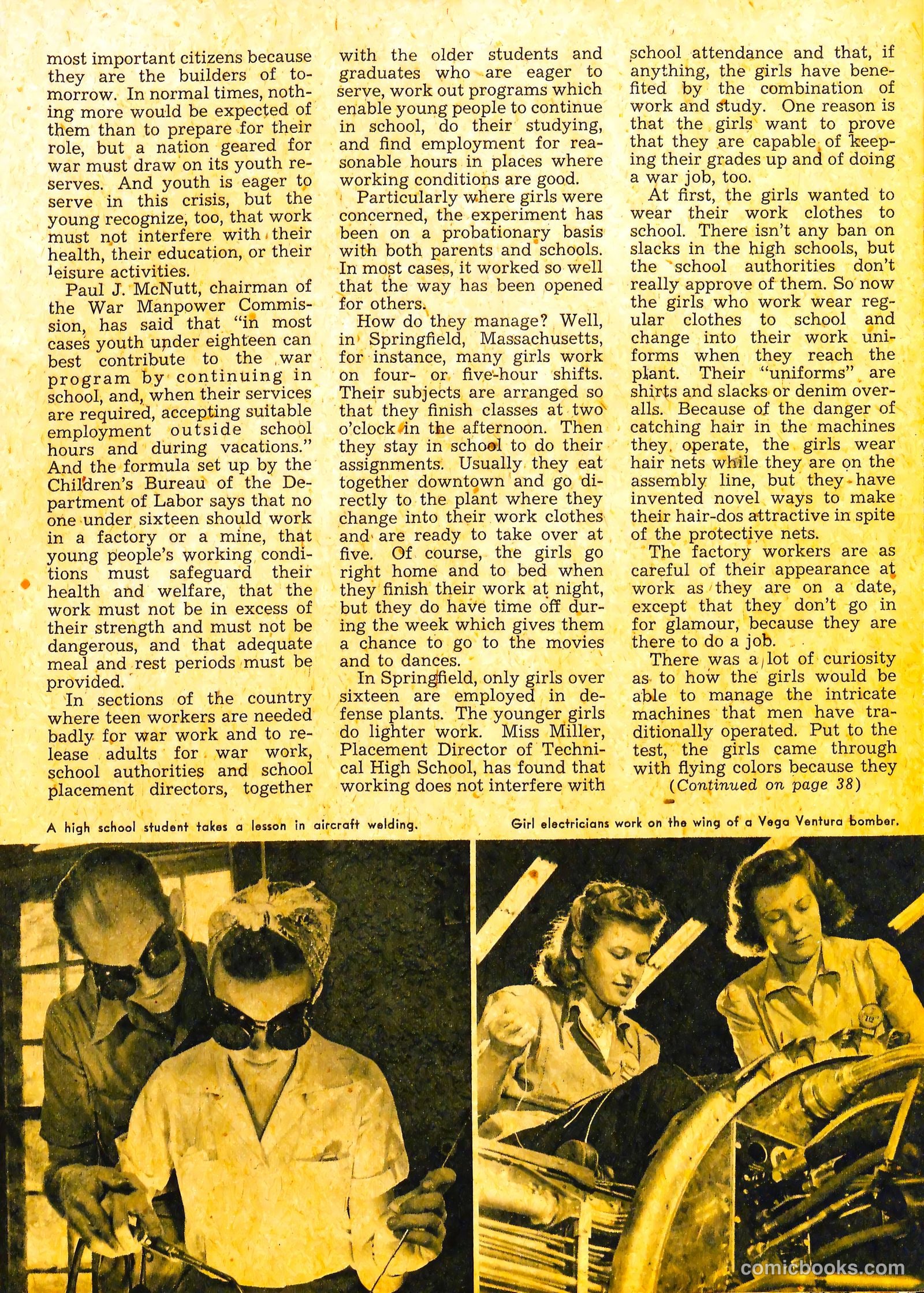 Calling All Girls #19 — page 21 of 60