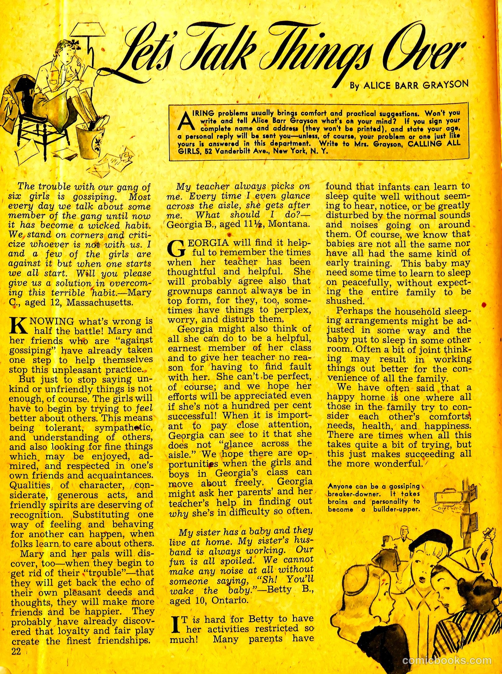 Calling All Girls #19 — page 22 of 60