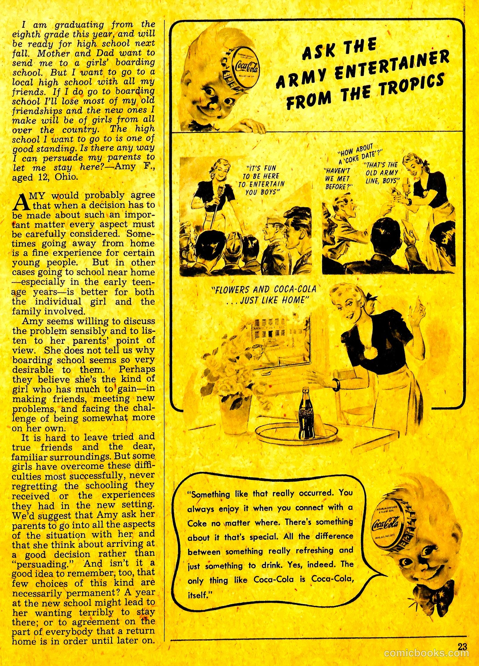 Calling All Girls #19 — page 23 of 60