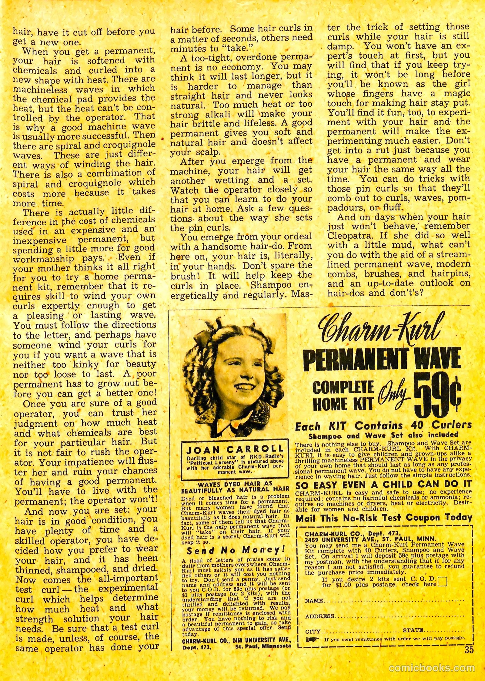 Calling All Girls #19 — page 35 of 60