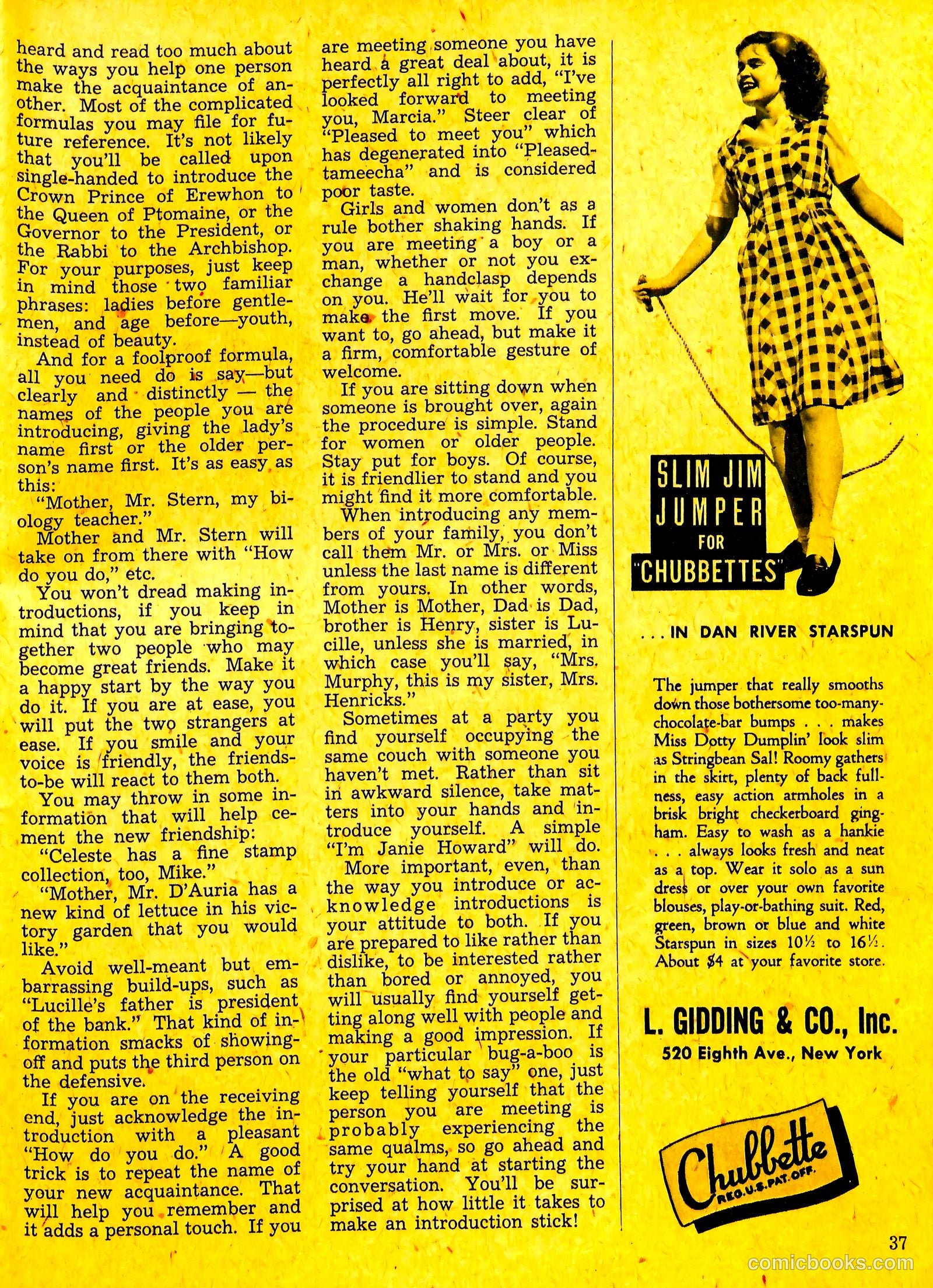 Calling All Girls #19 — page 37 of 60