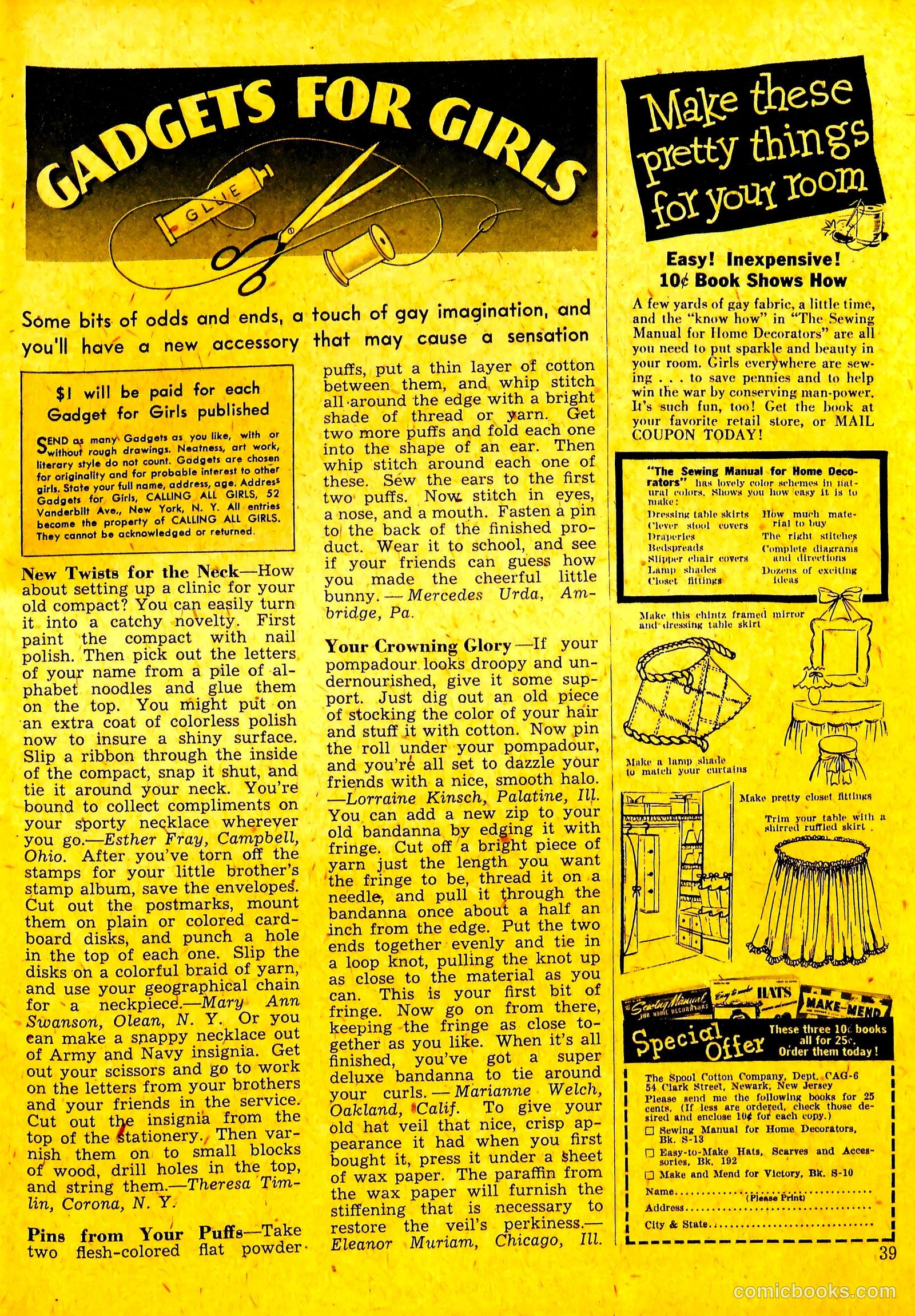 Calling All Girls #19 — page 39 of 60