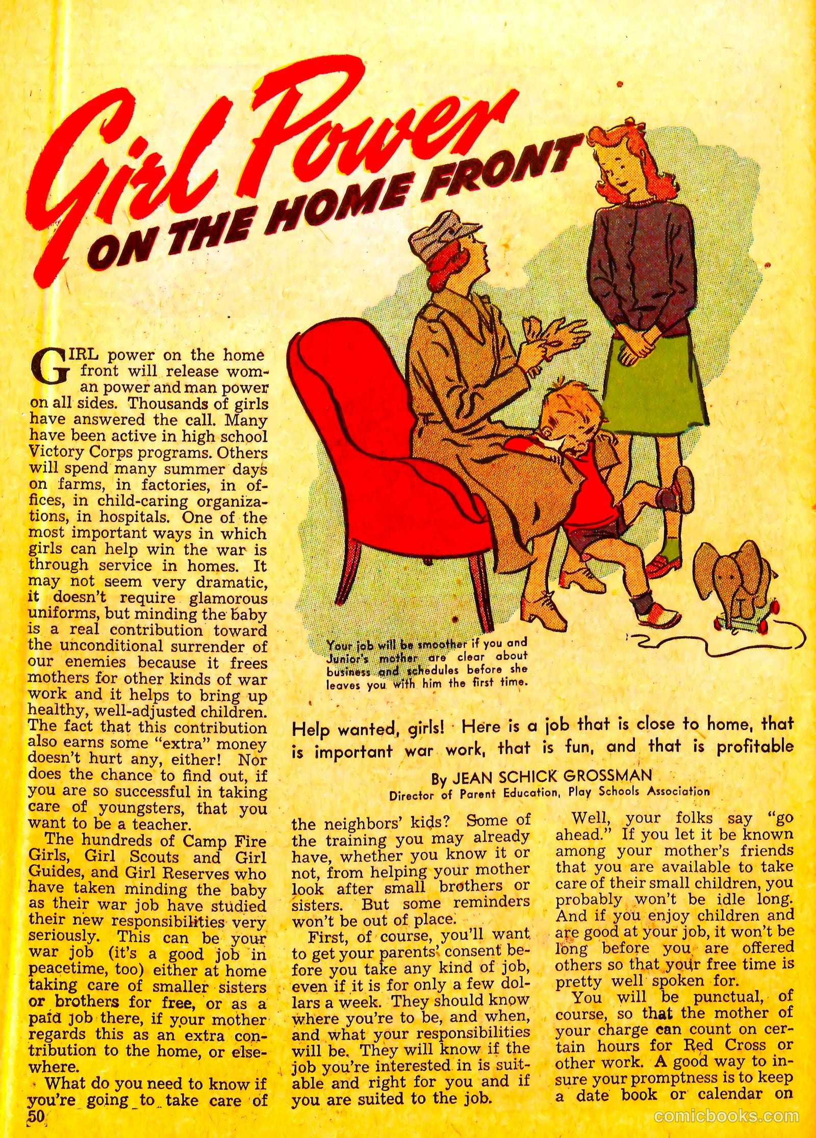 Calling All Girls #19 — page 50 of 60