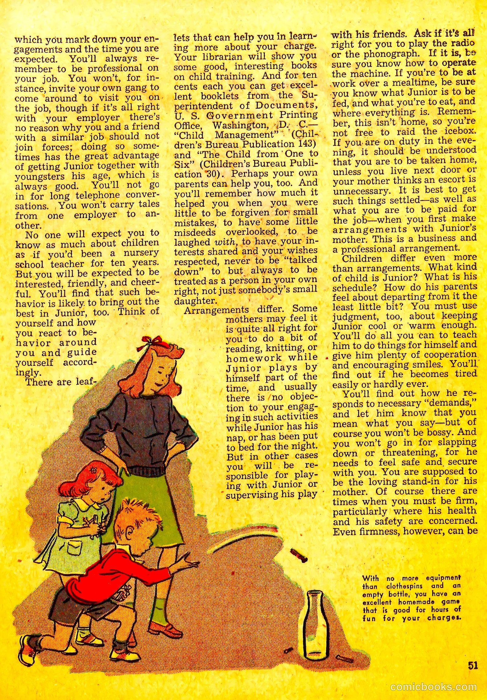Calling All Girls #19 — page 51 of 60