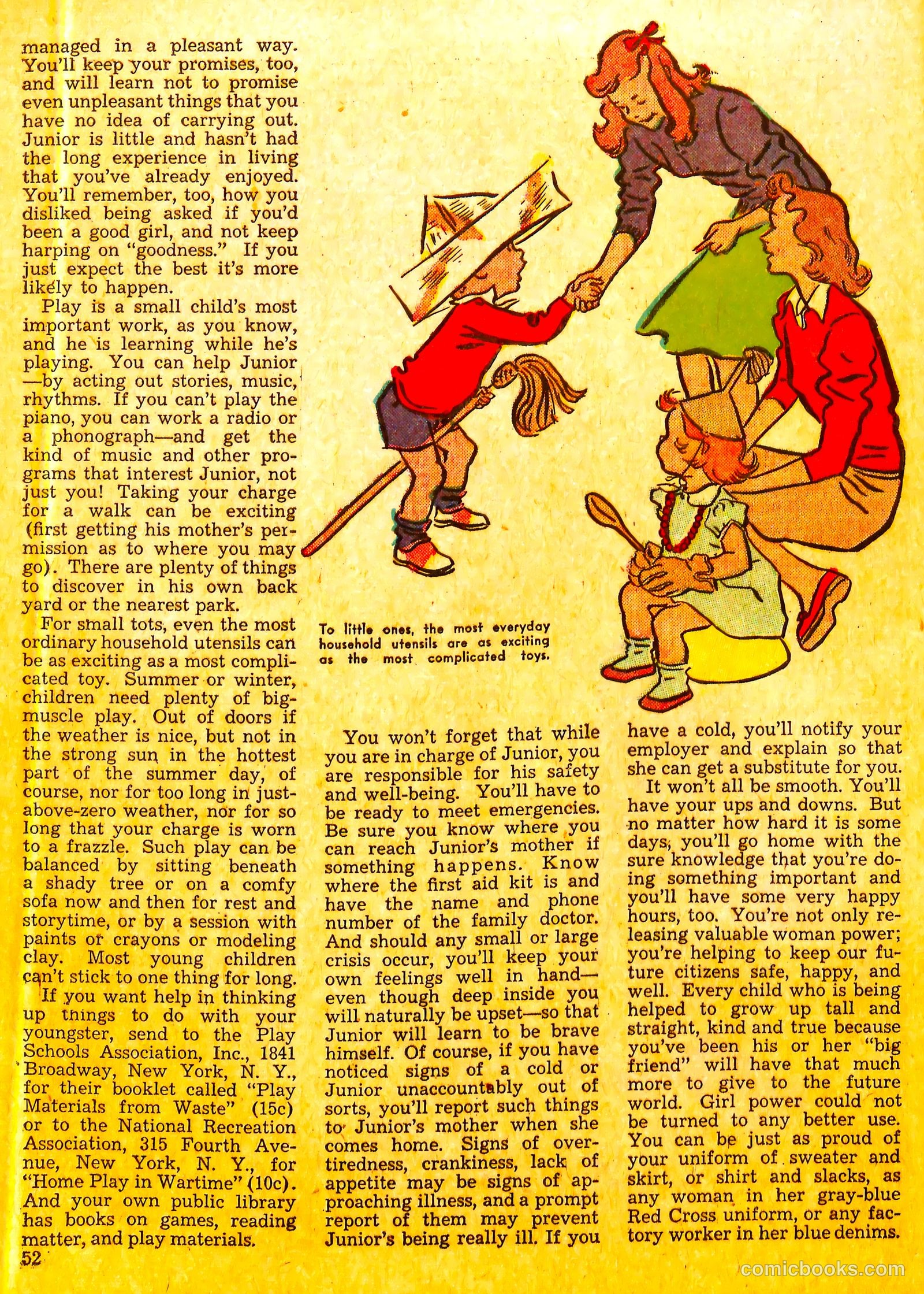 Calling All Girls #19 — page 52 of 60
