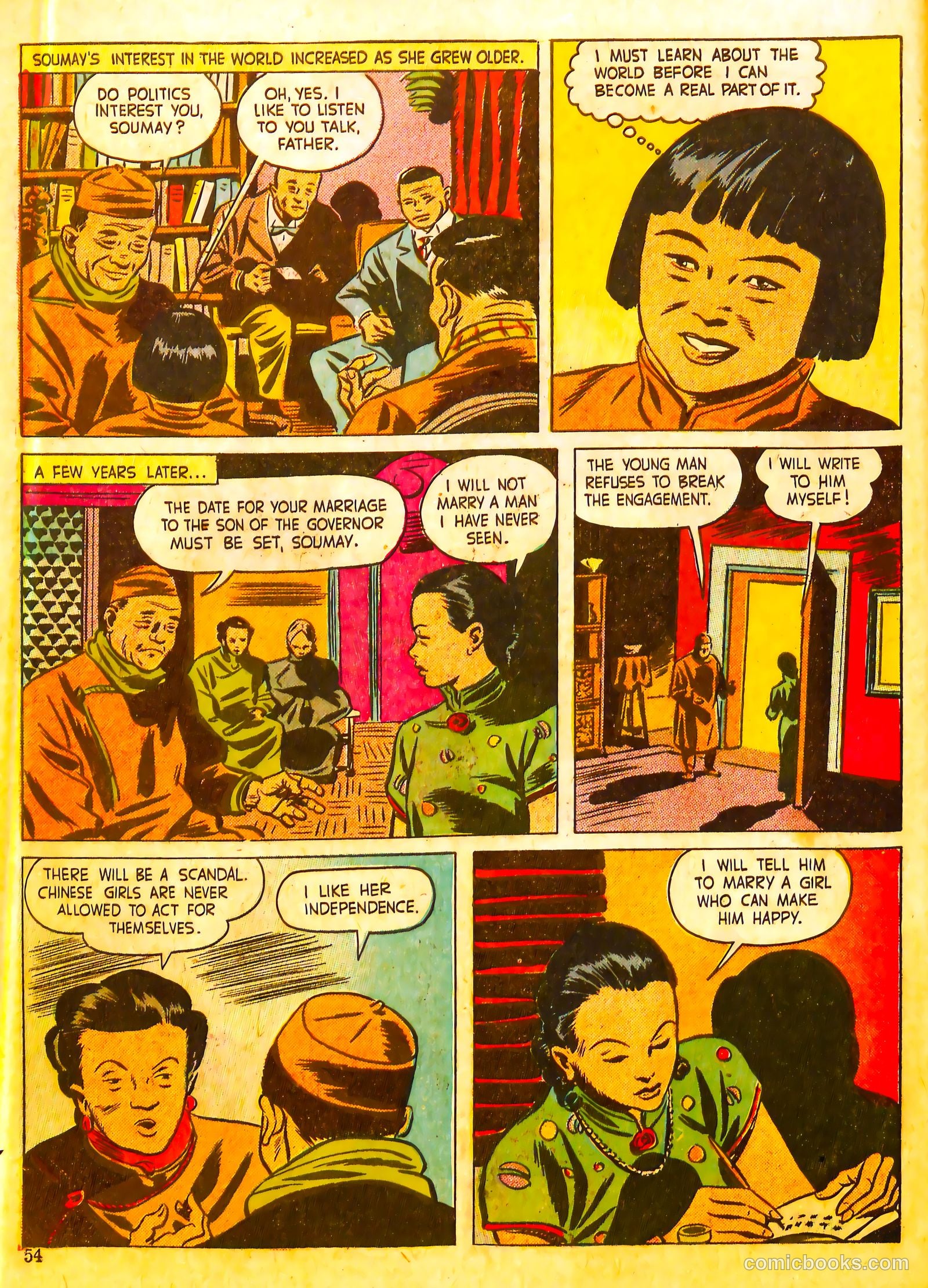 Calling All Girls #19 — page 54 of 60