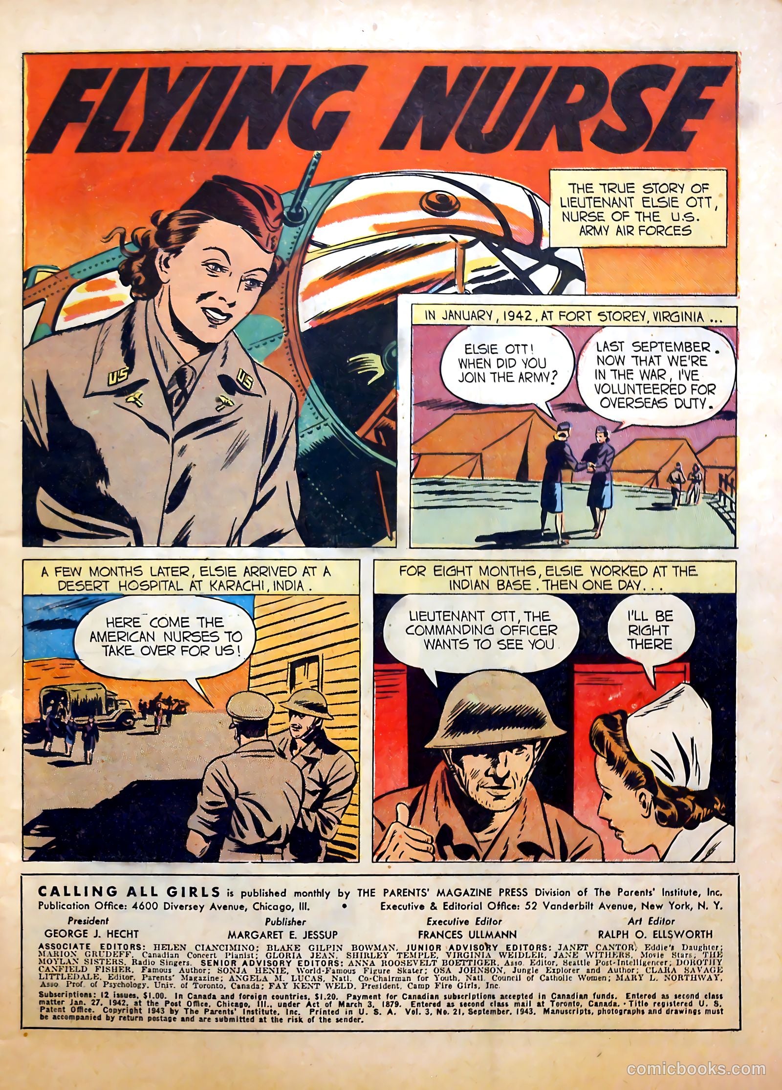 Calling All Girls #21 — page 3 of 60