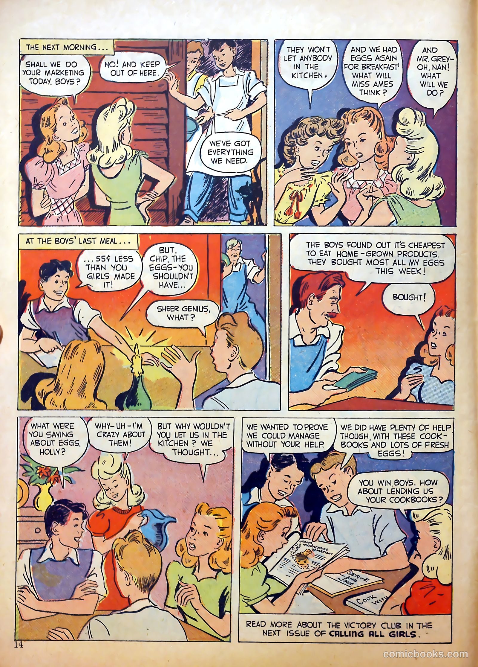 Calling All Girls #21 — page 14 of 60