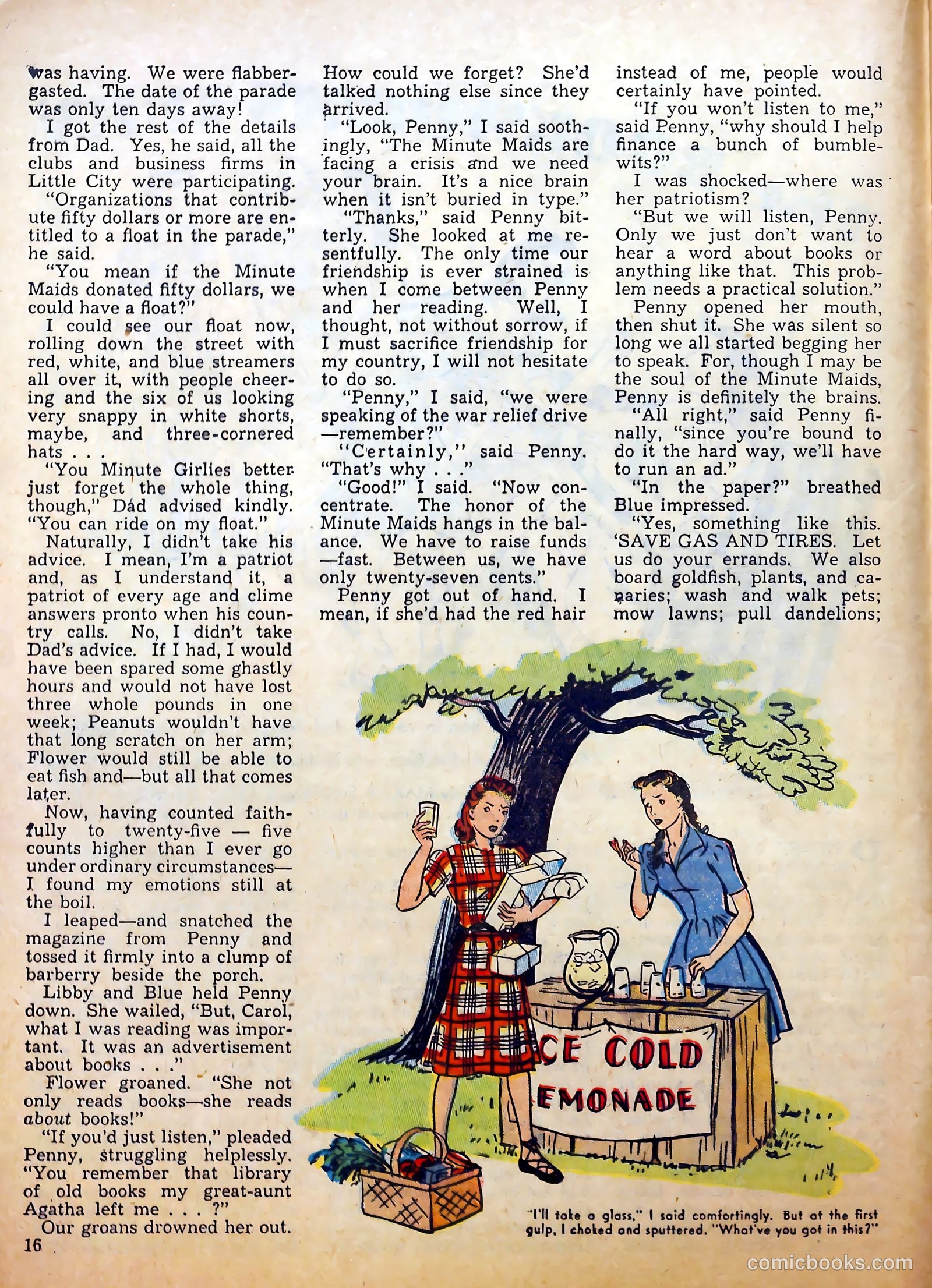 Calling All Girls #21 — page 16 of 60