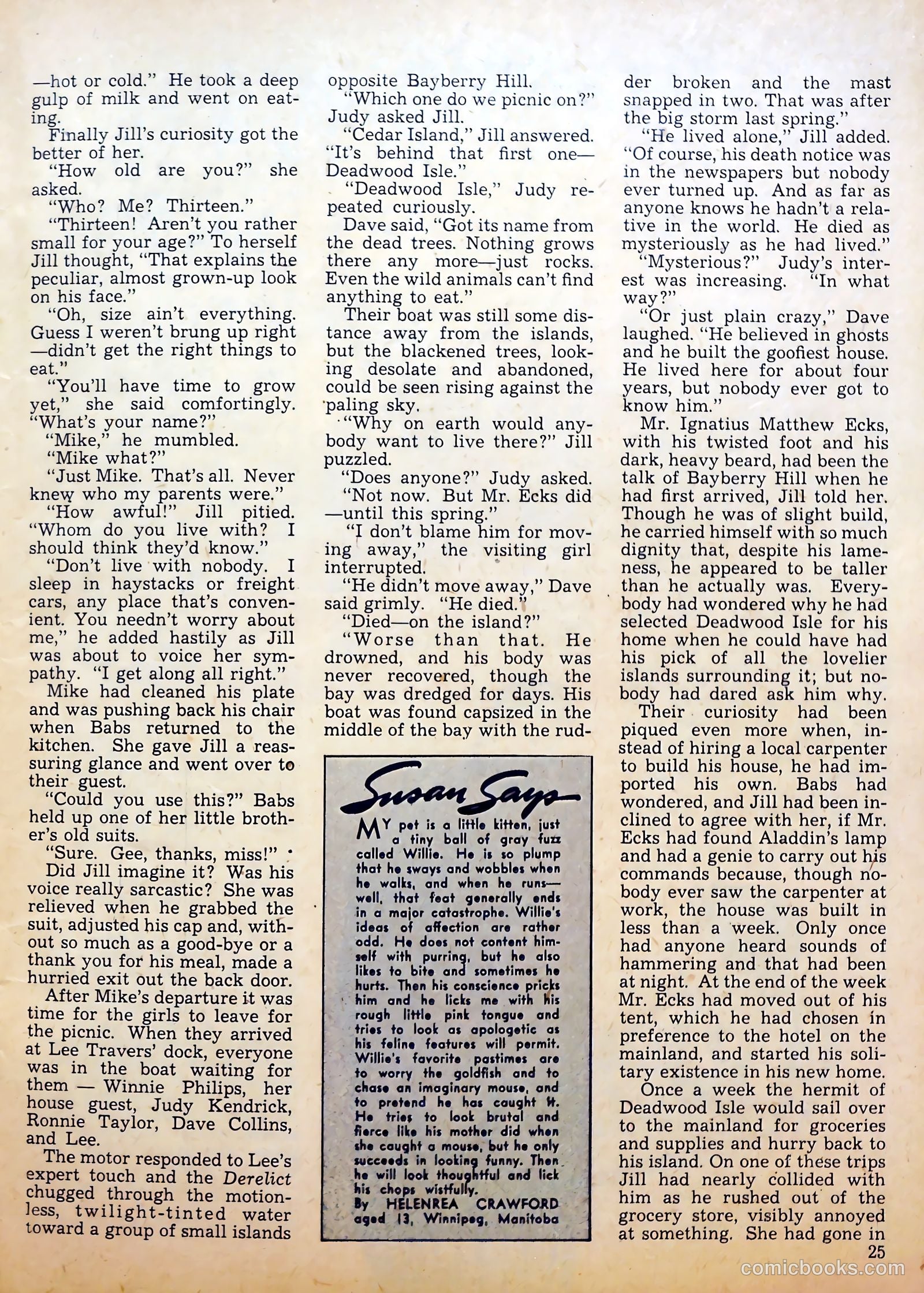 Calling All Girls #21 — page 25 of 60