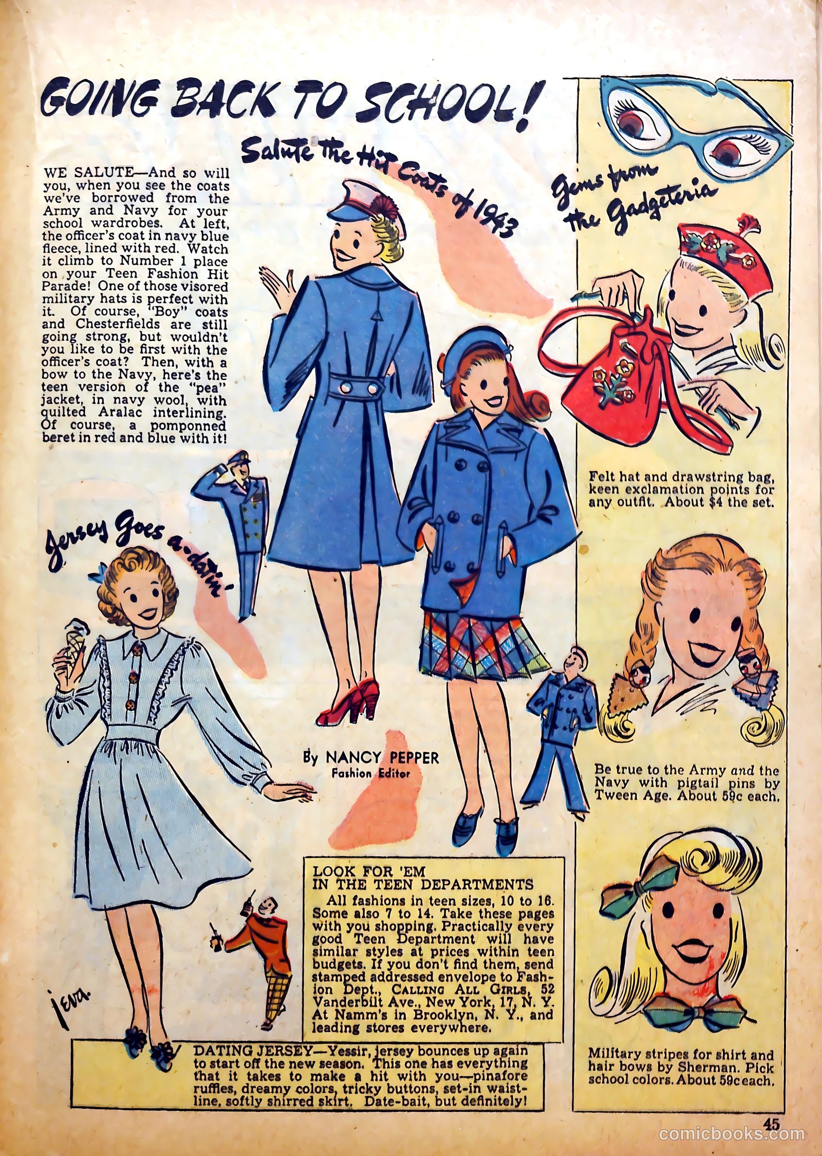 Calling All Girls #21 — page 45 of 60