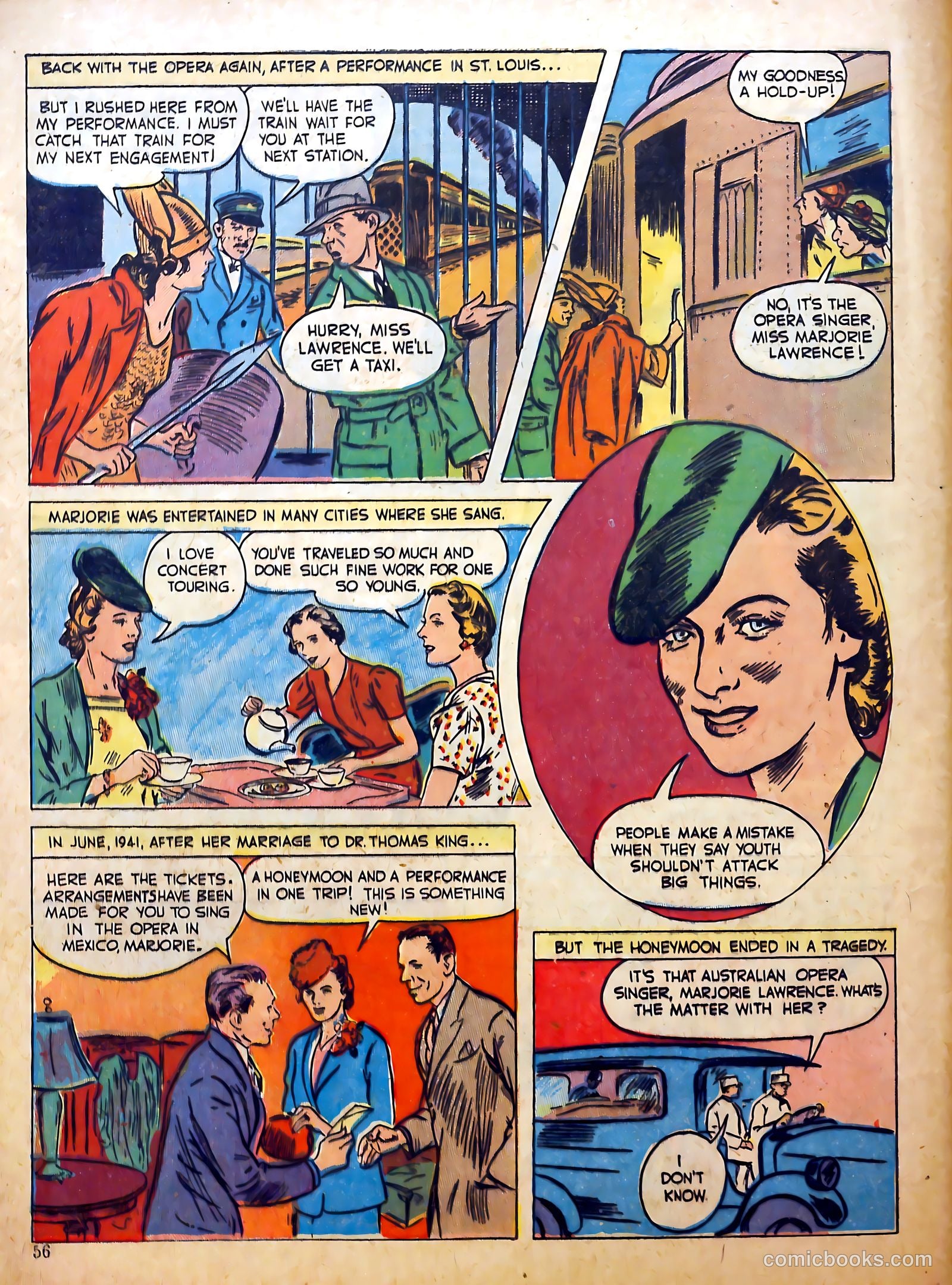 Calling All Girls #21 — page 56 of 60