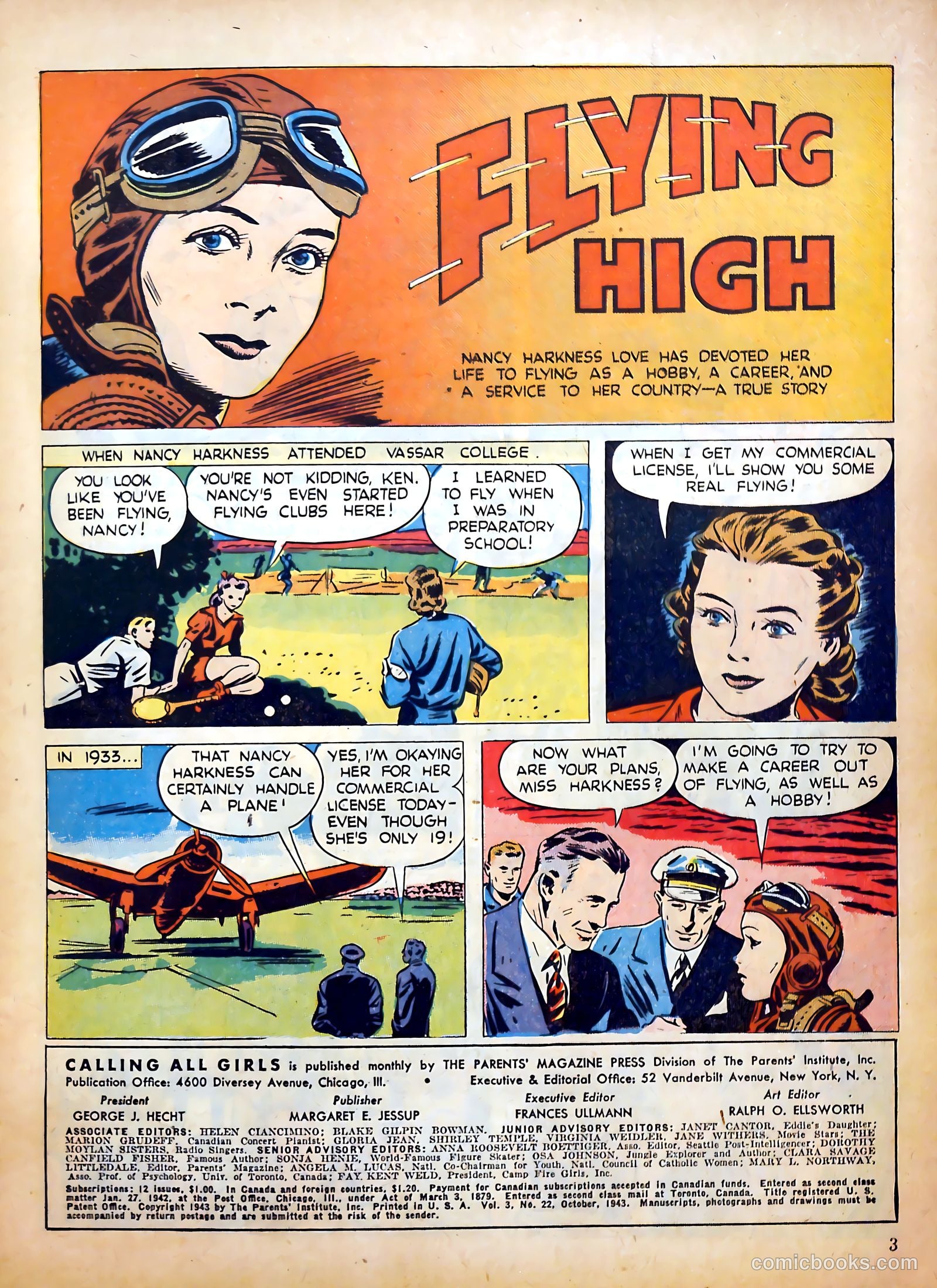 Calling All Girls #22 — page 3 of 59