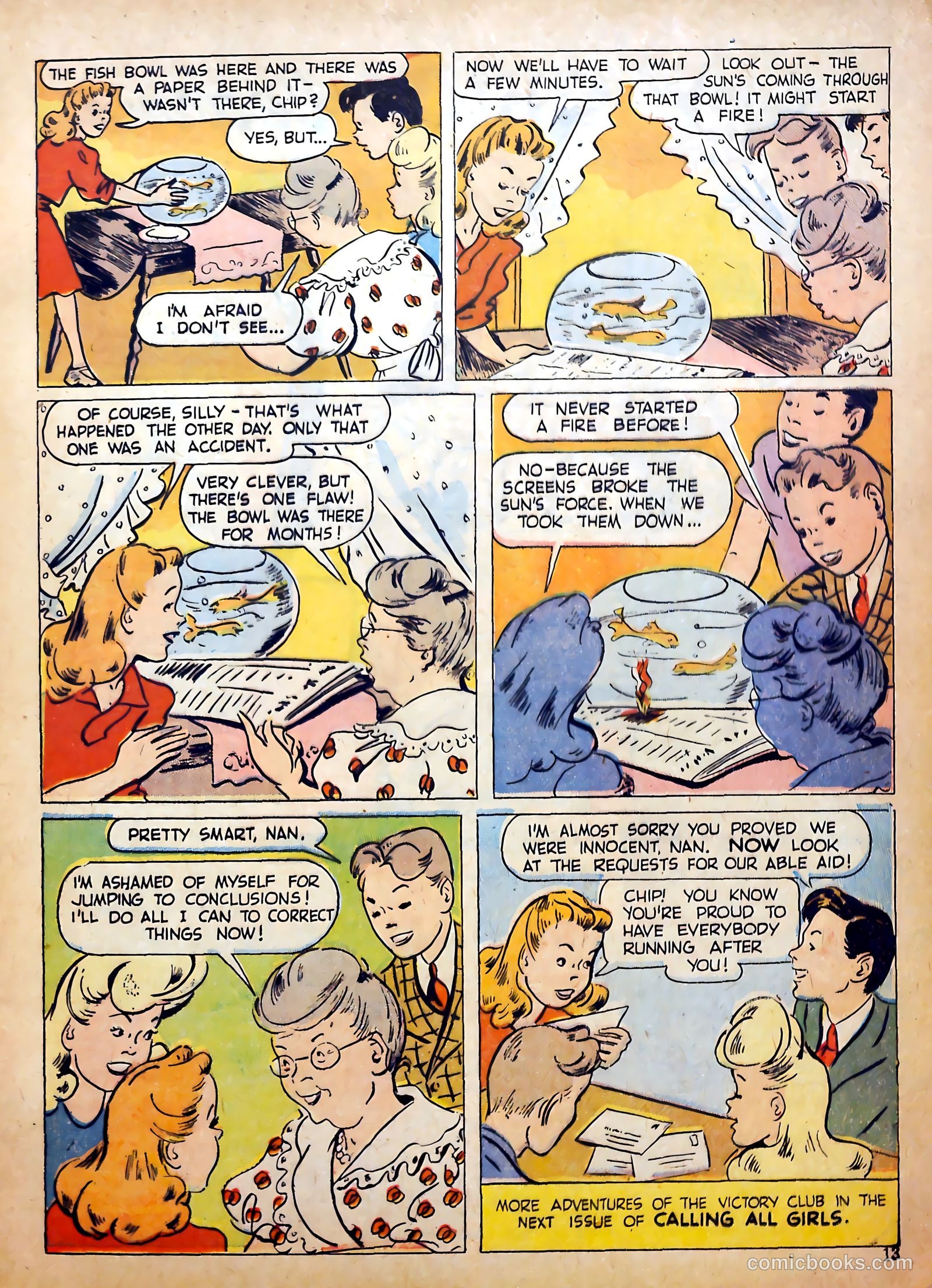 Calling All Girls #22 — page 13 of 59