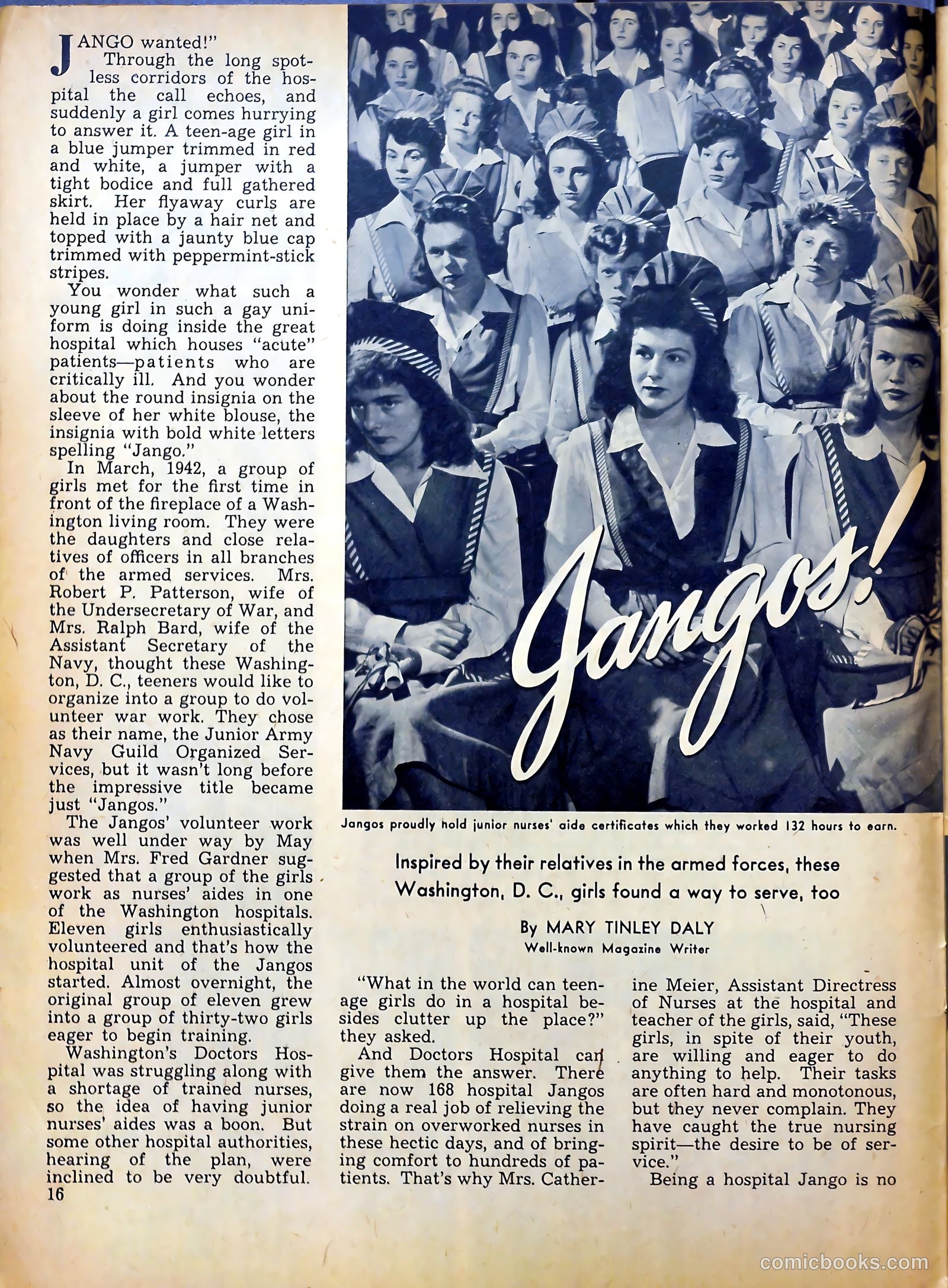 Calling All Girls #22 — page 16 of 59