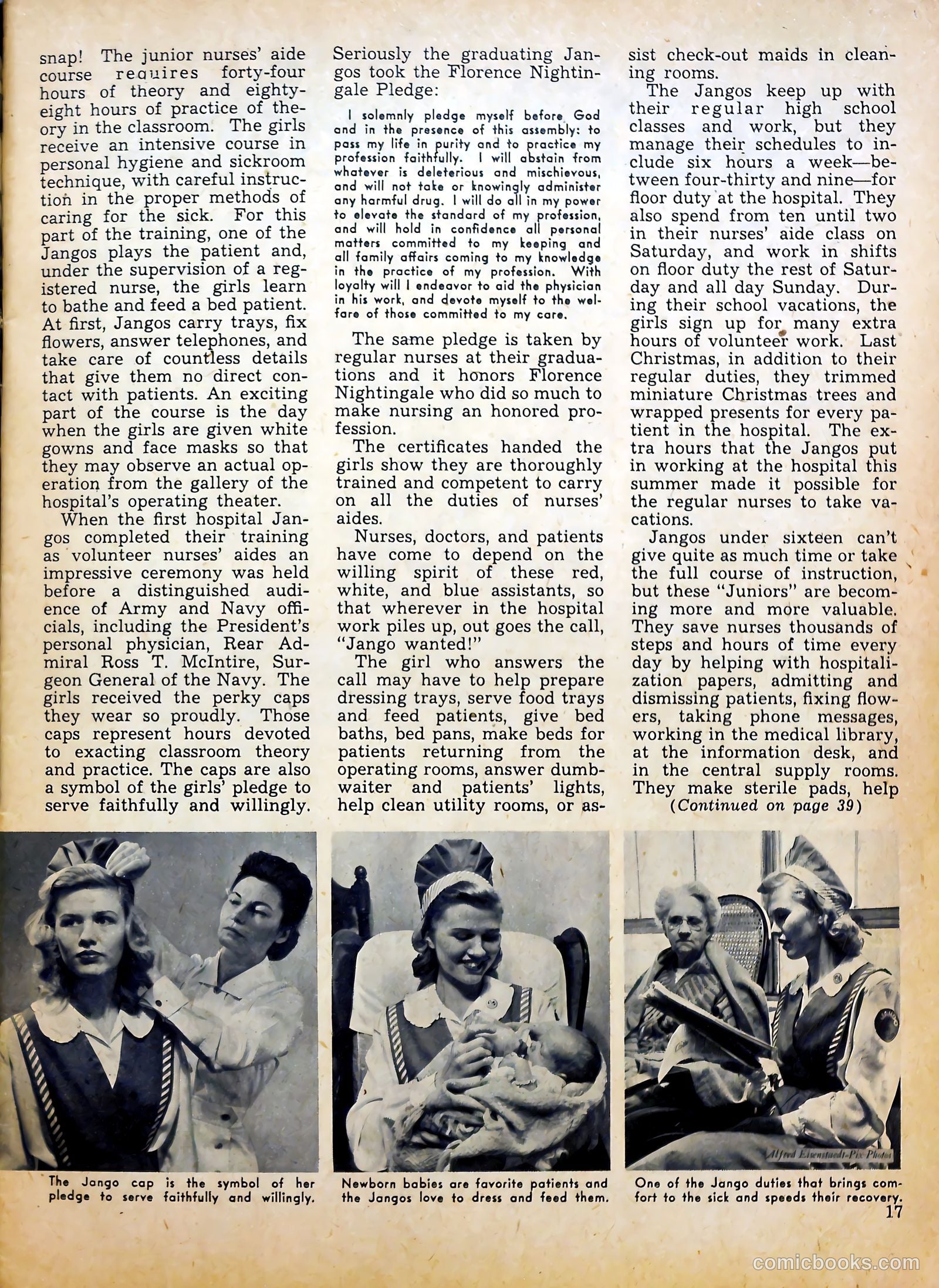 Calling All Girls #22 — page 17 of 59