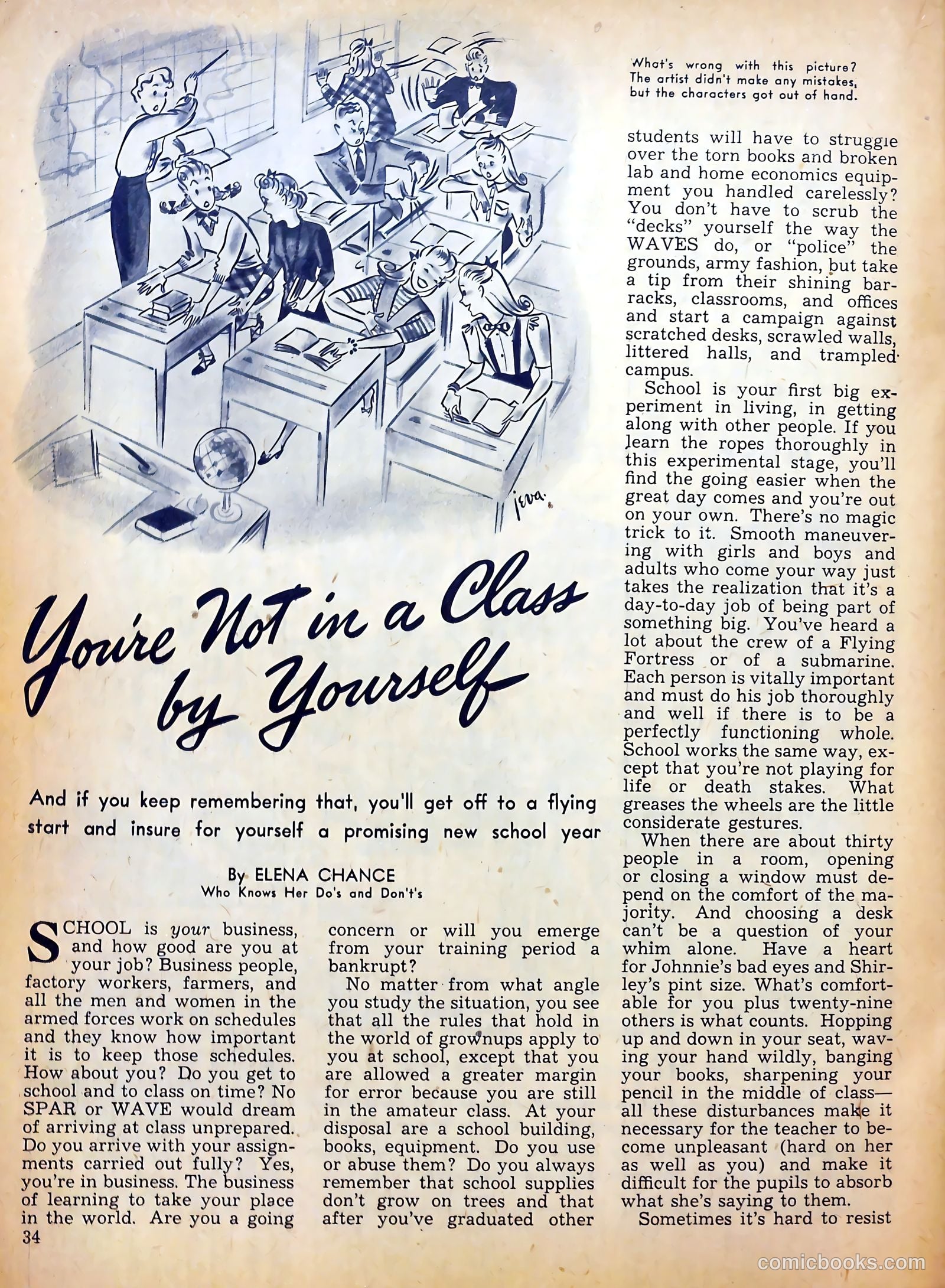 Calling All Girls #22 — page 33 of 59