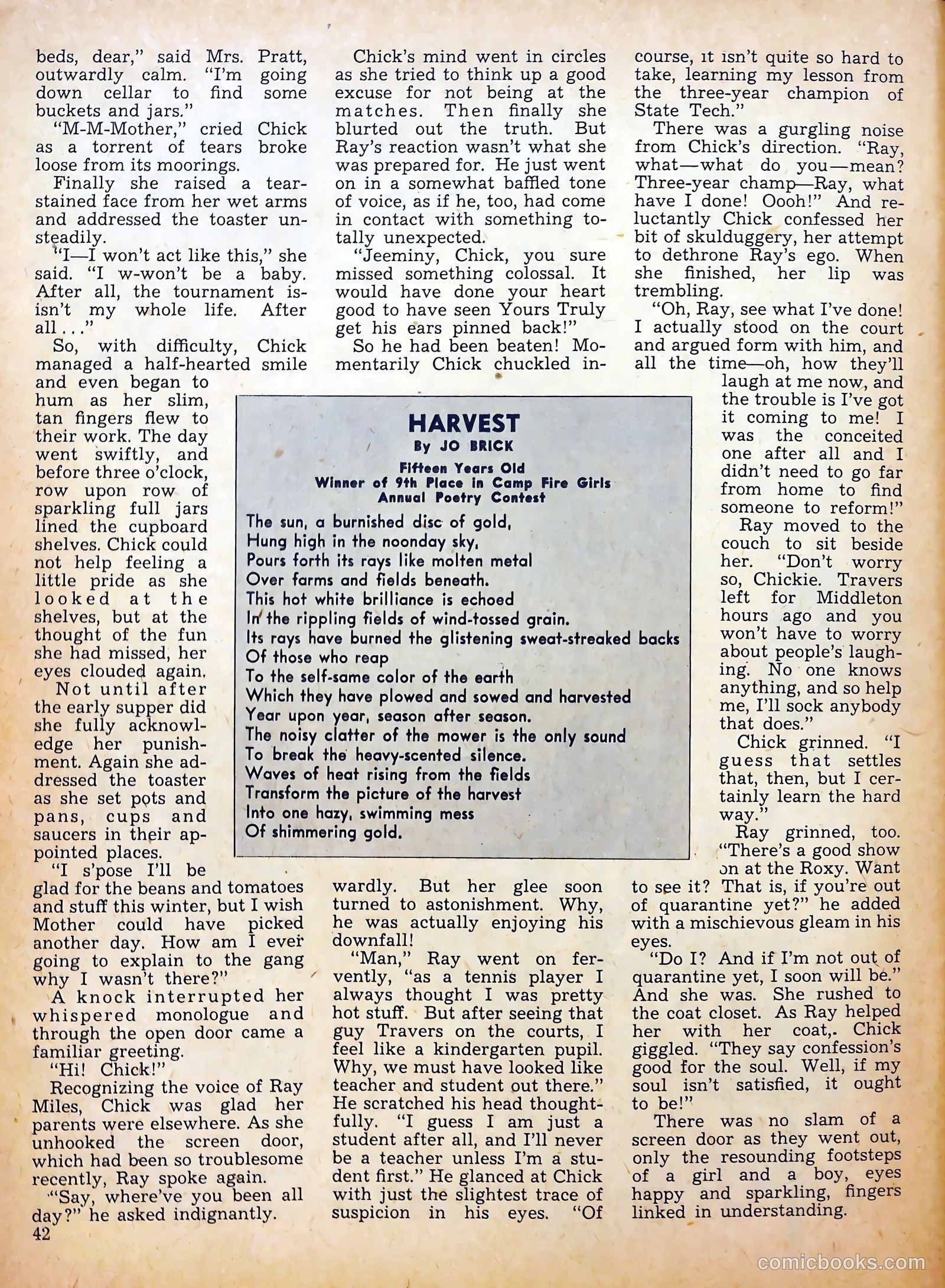 Calling All Girls #22 — page 41 of 59