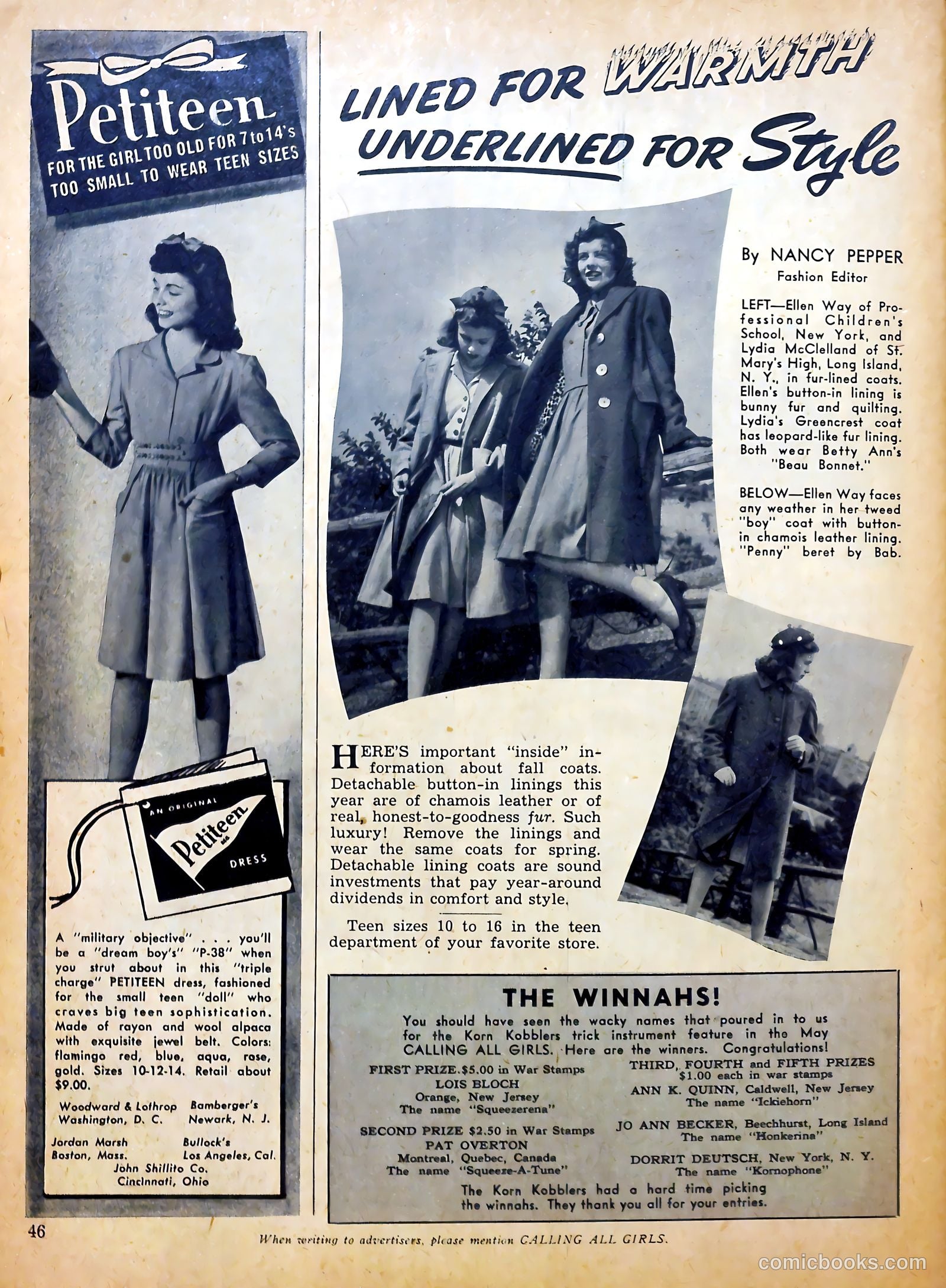Calling All Girls #22 — page 45 of 59