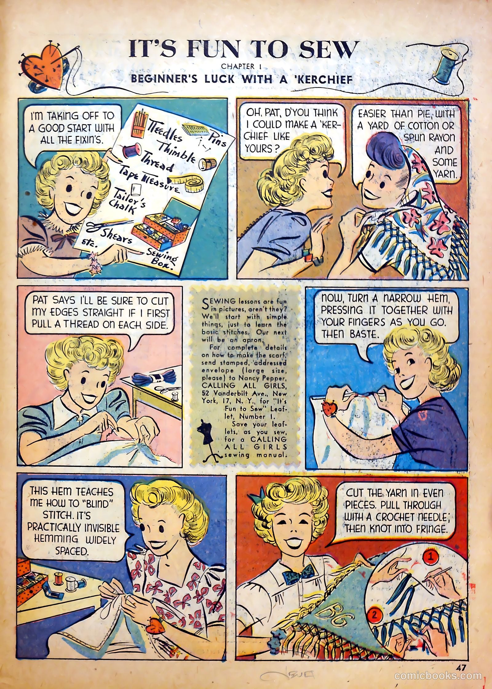 Calling All Girls #22 — page 46 of 59