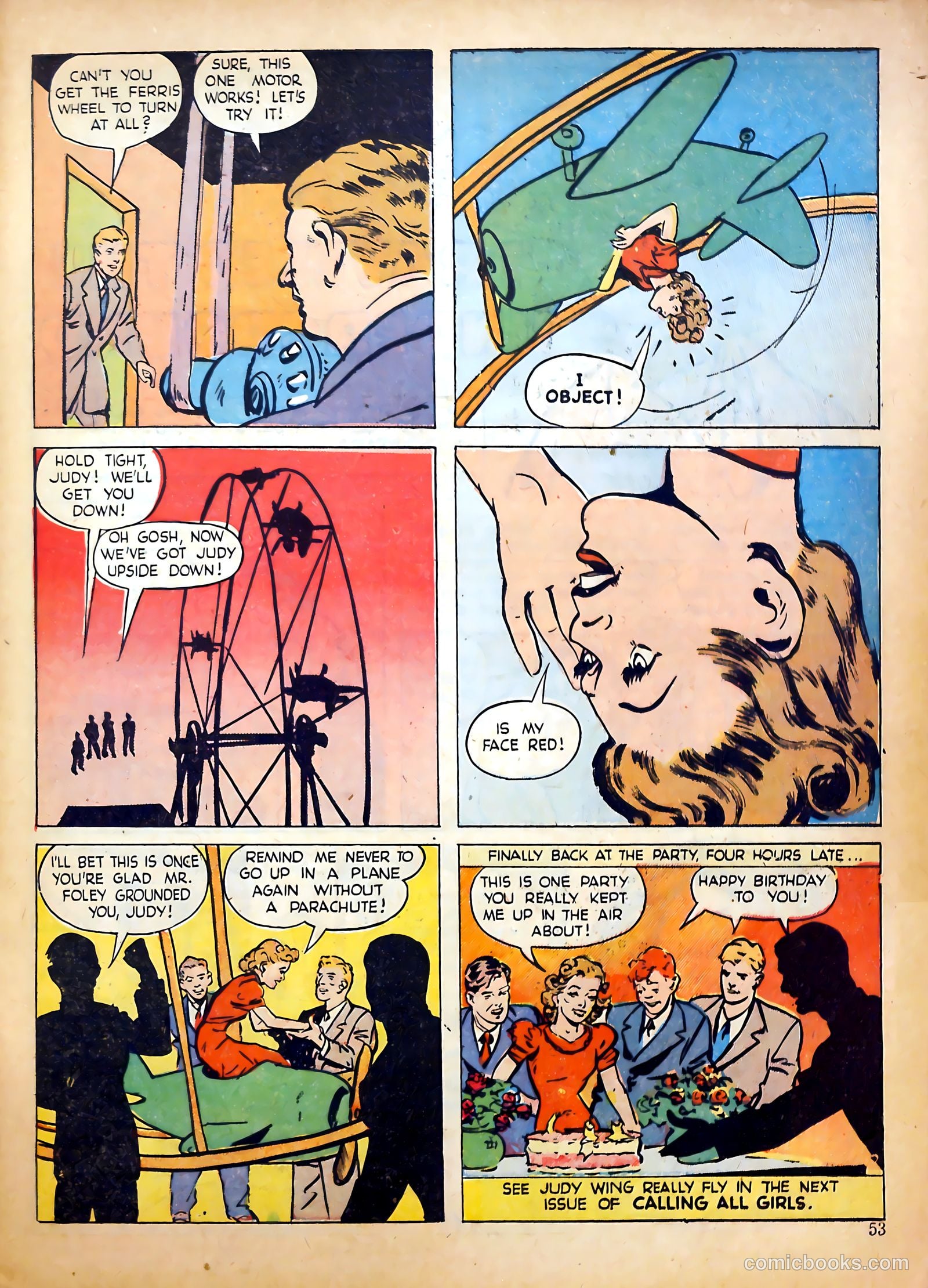 Calling All Girls #22 — page 52 of 59