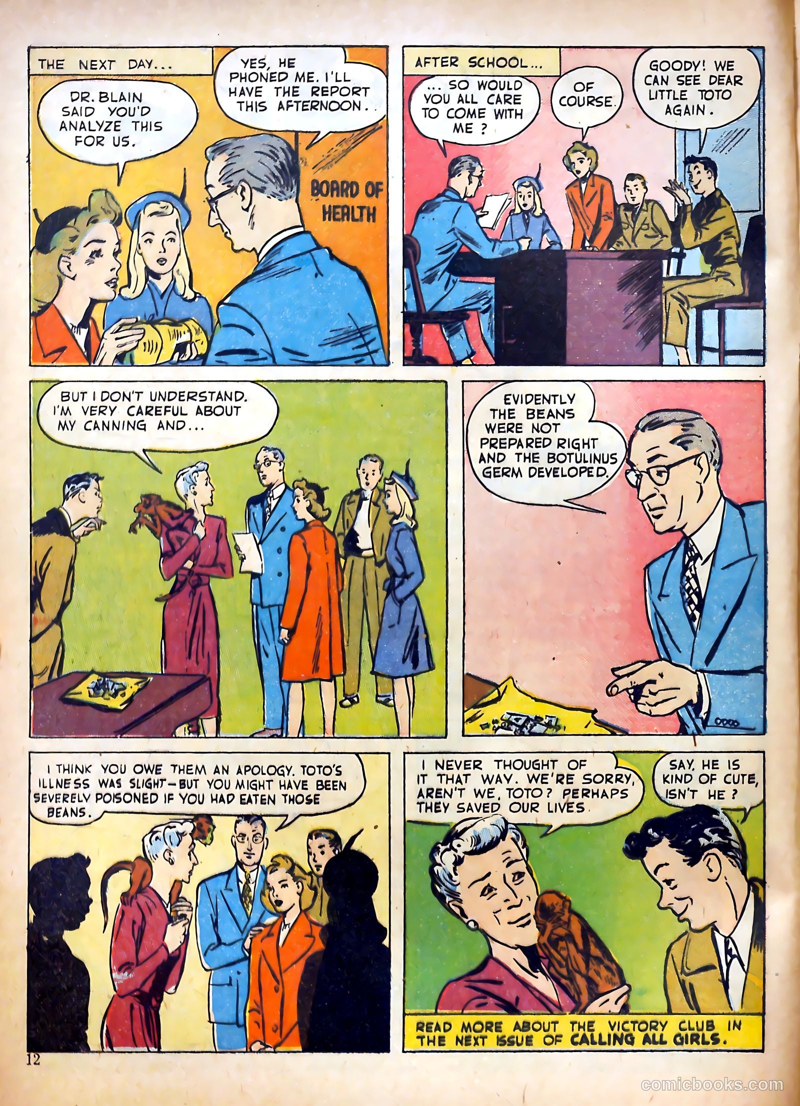 Calling All Girls #23 — page 12 of 60