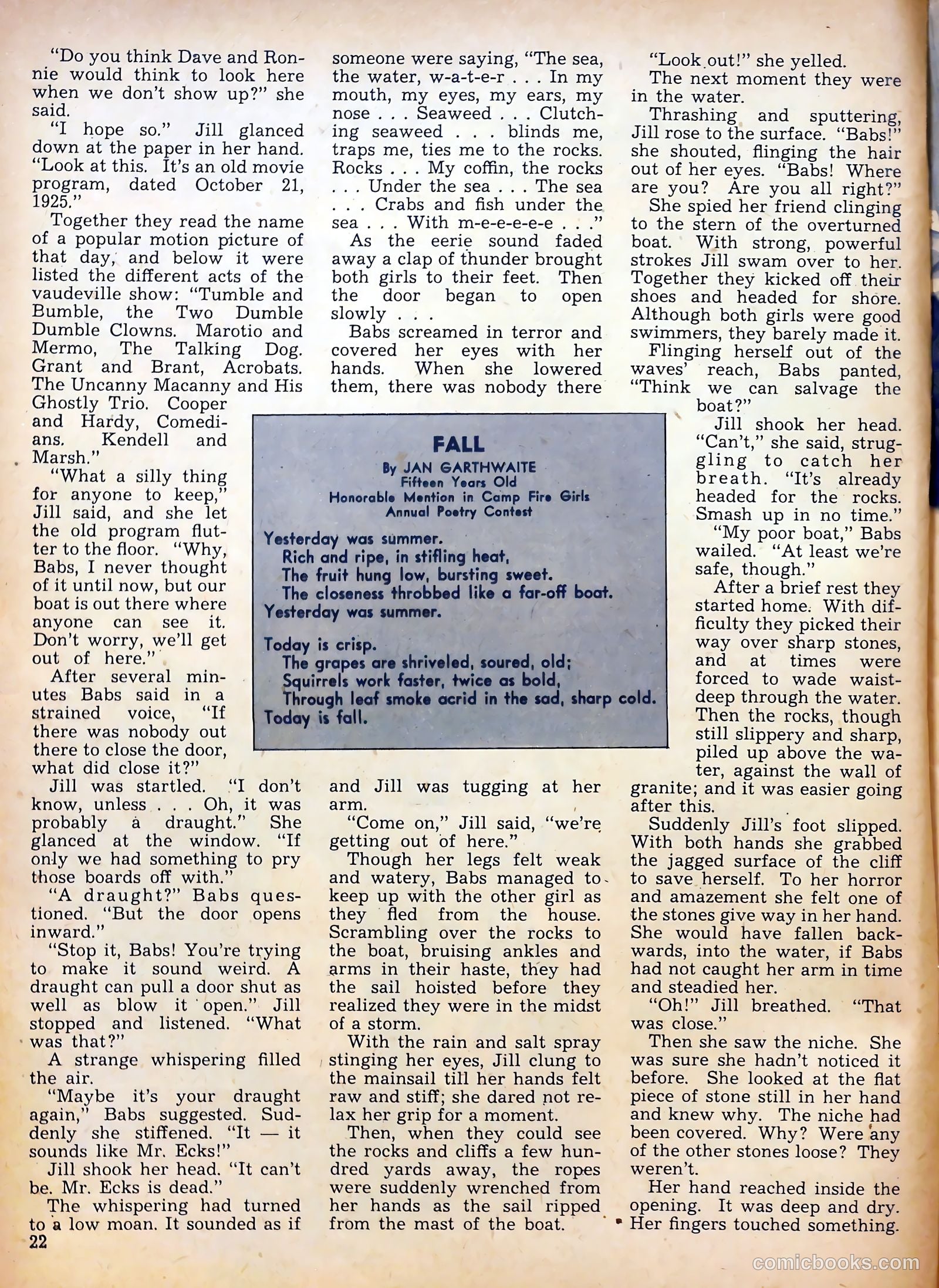 Calling All Girls #23 — page 22 of 60