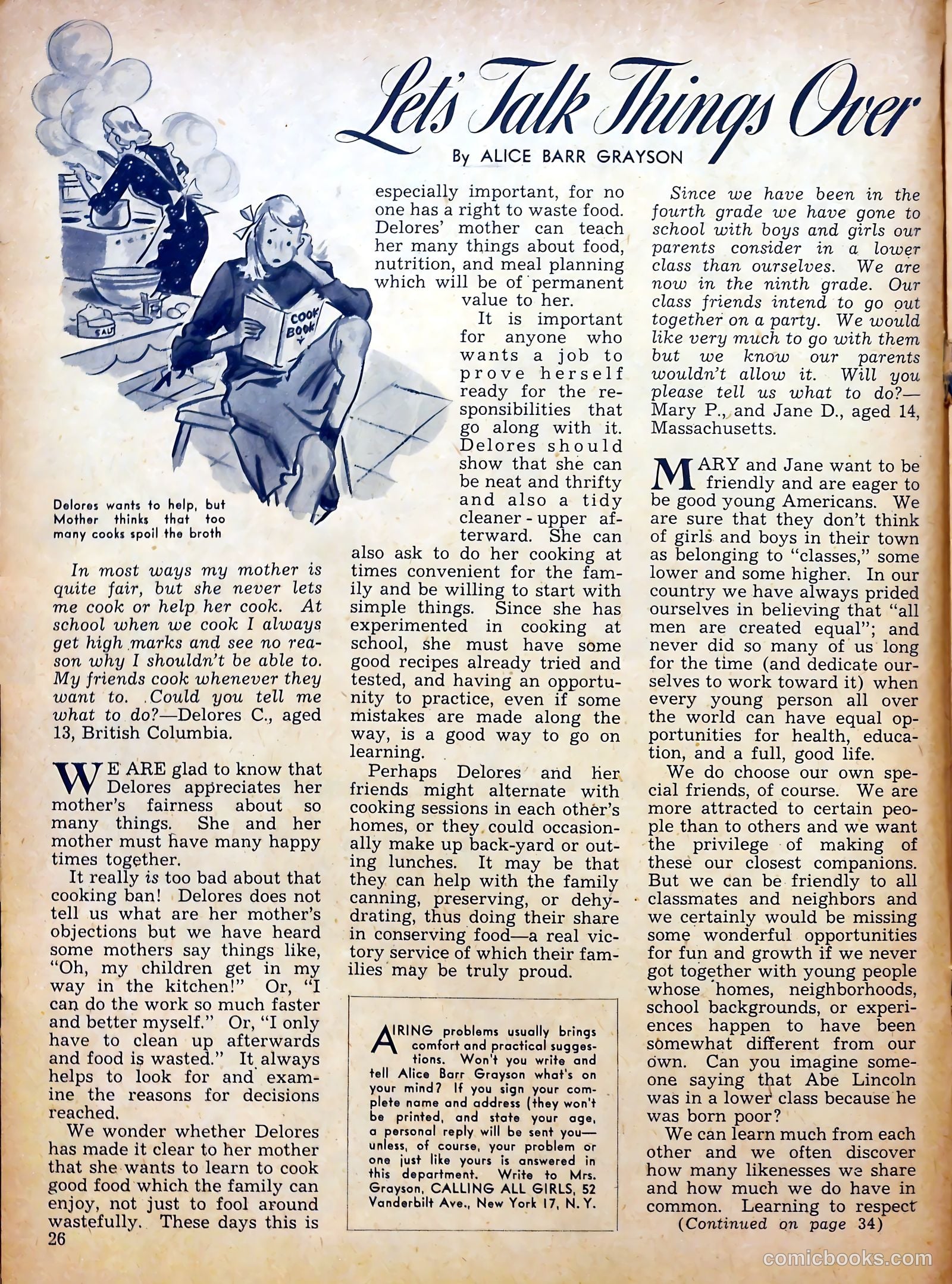 Calling All Girls #23 — page 26 of 60