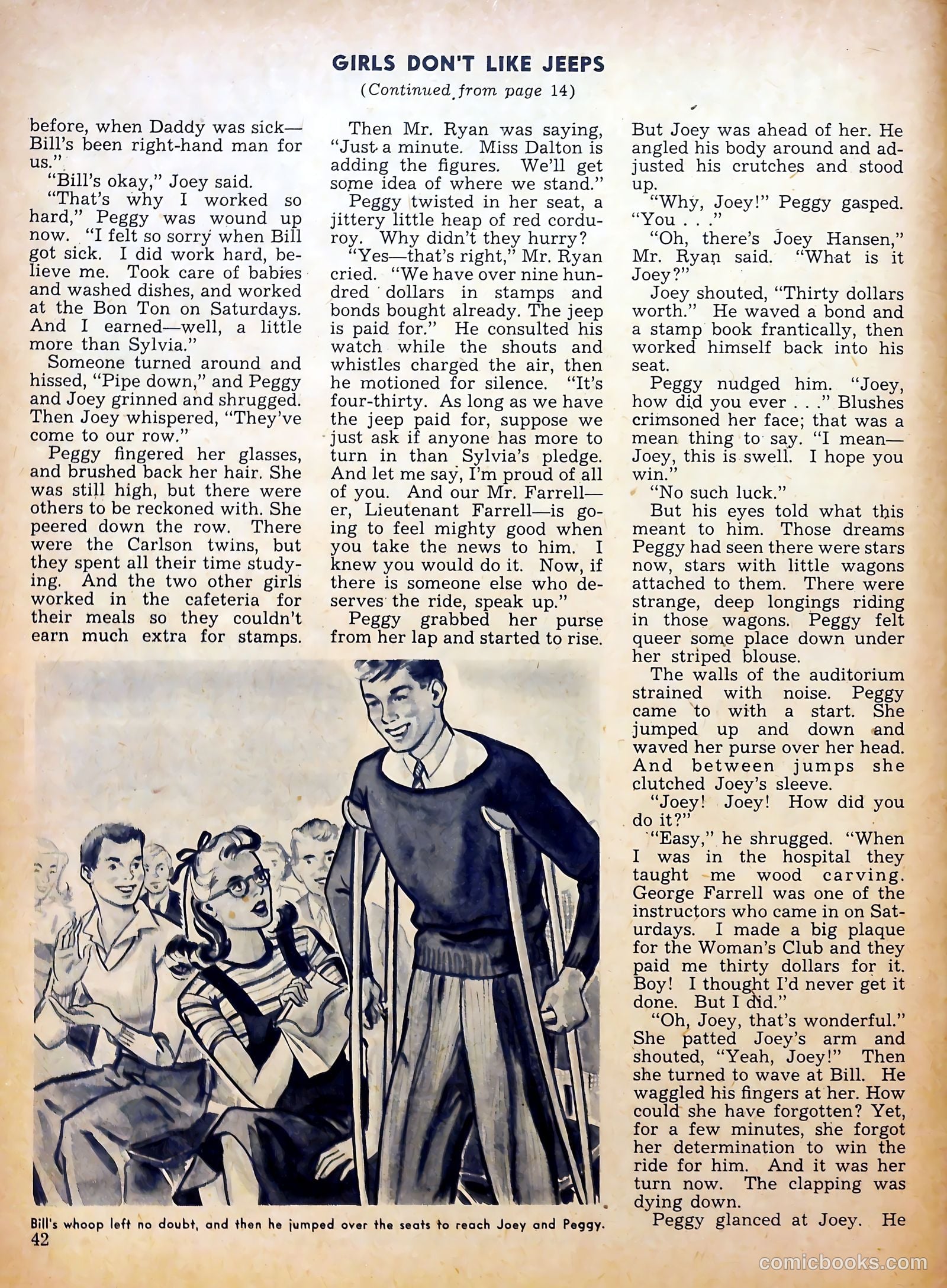 Calling All Girls #23 — page 41 of 60