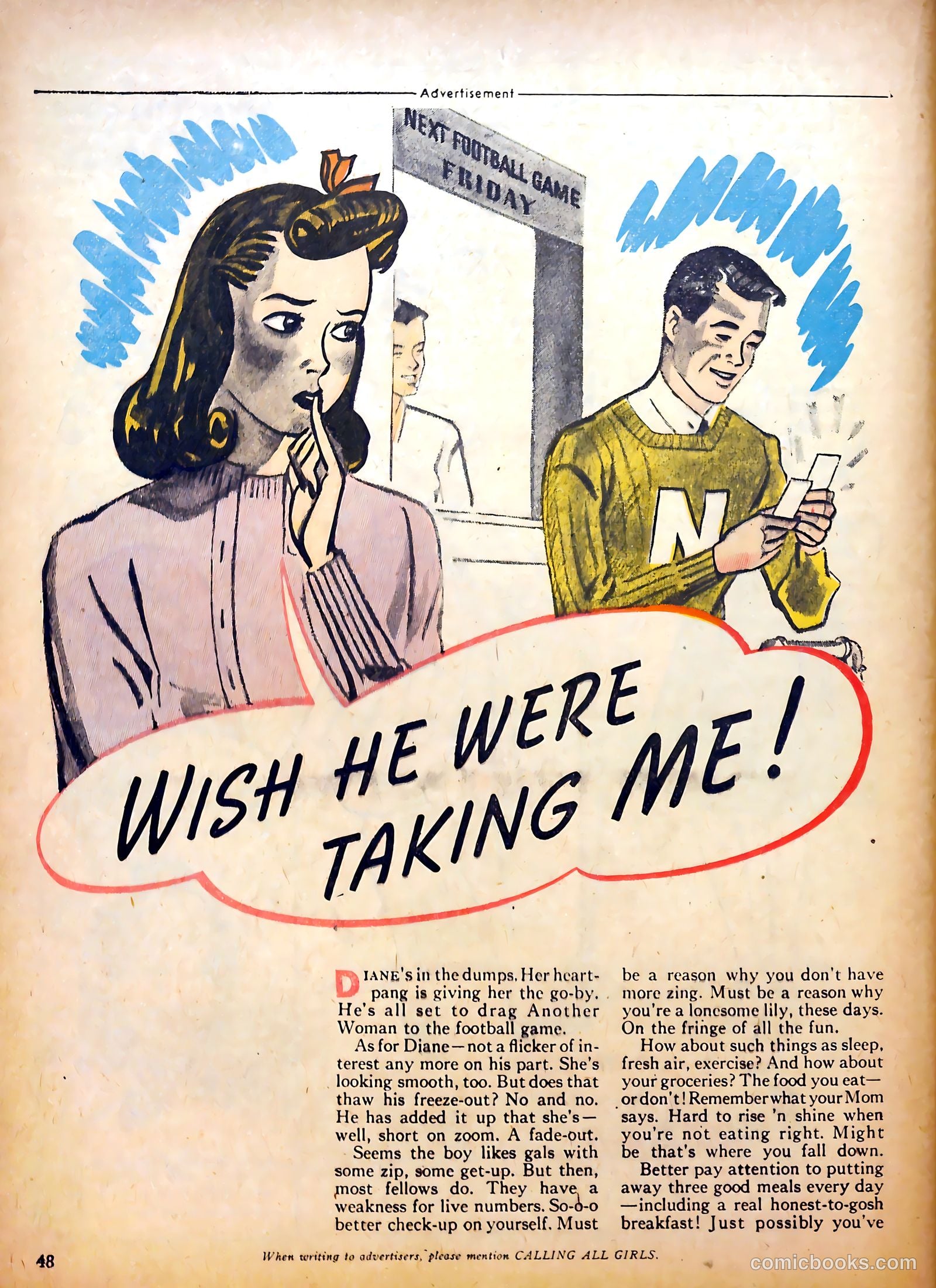 Calling All Girls #23 — page 47 of 60