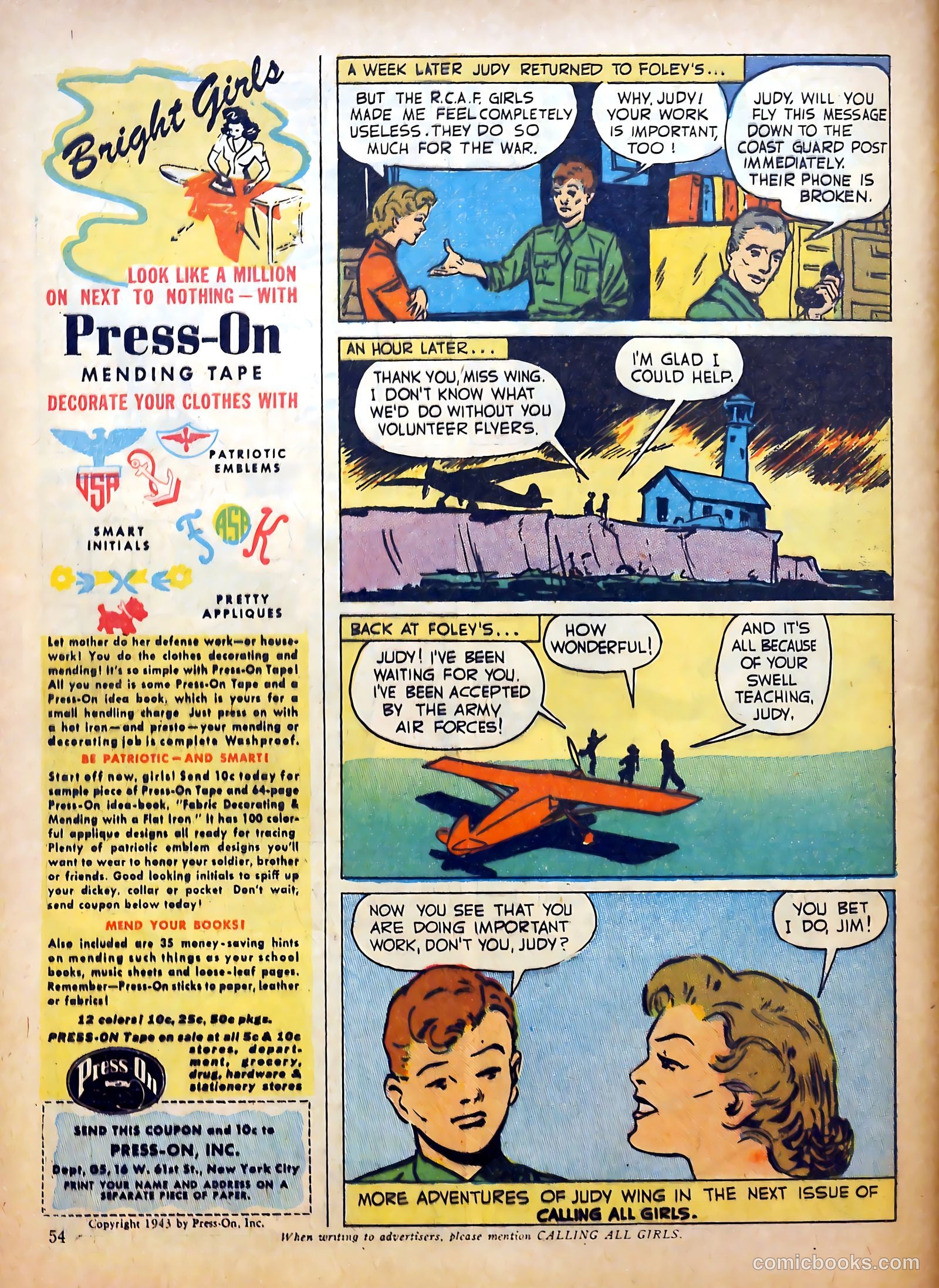 Calling All Girls #23 — page 53 of 60