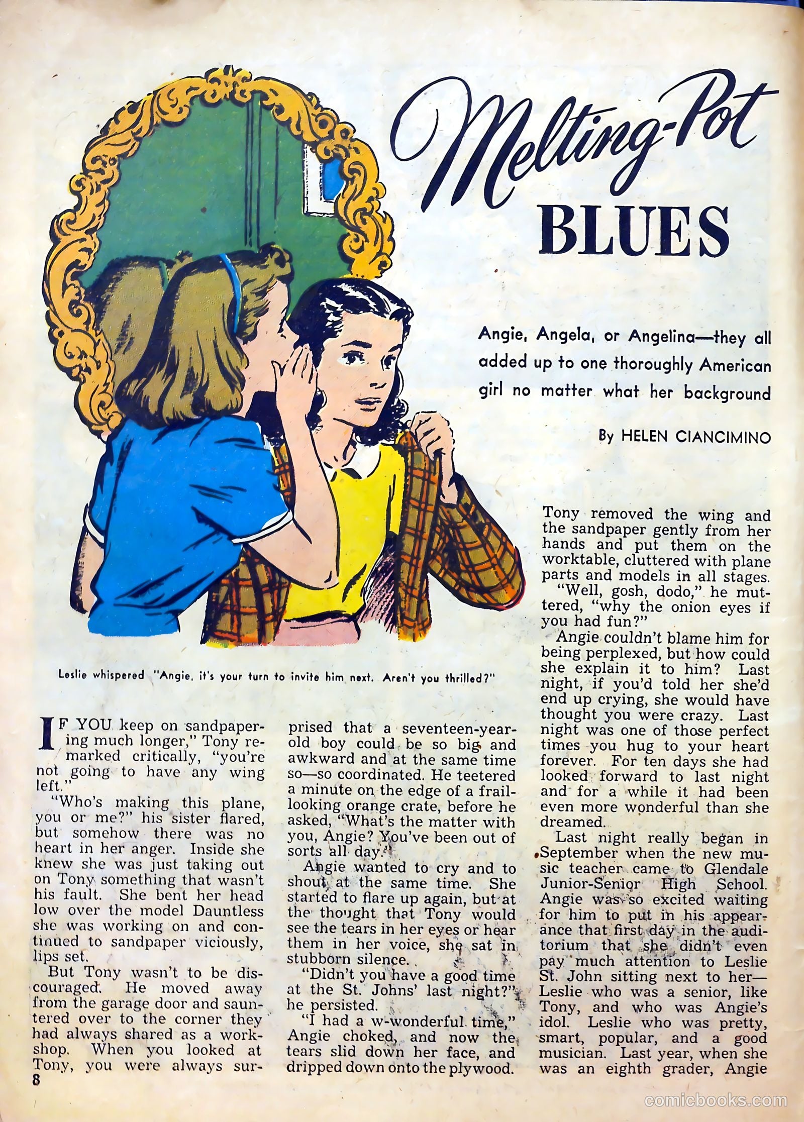 Calling All Girls #24 — page 8 of 59