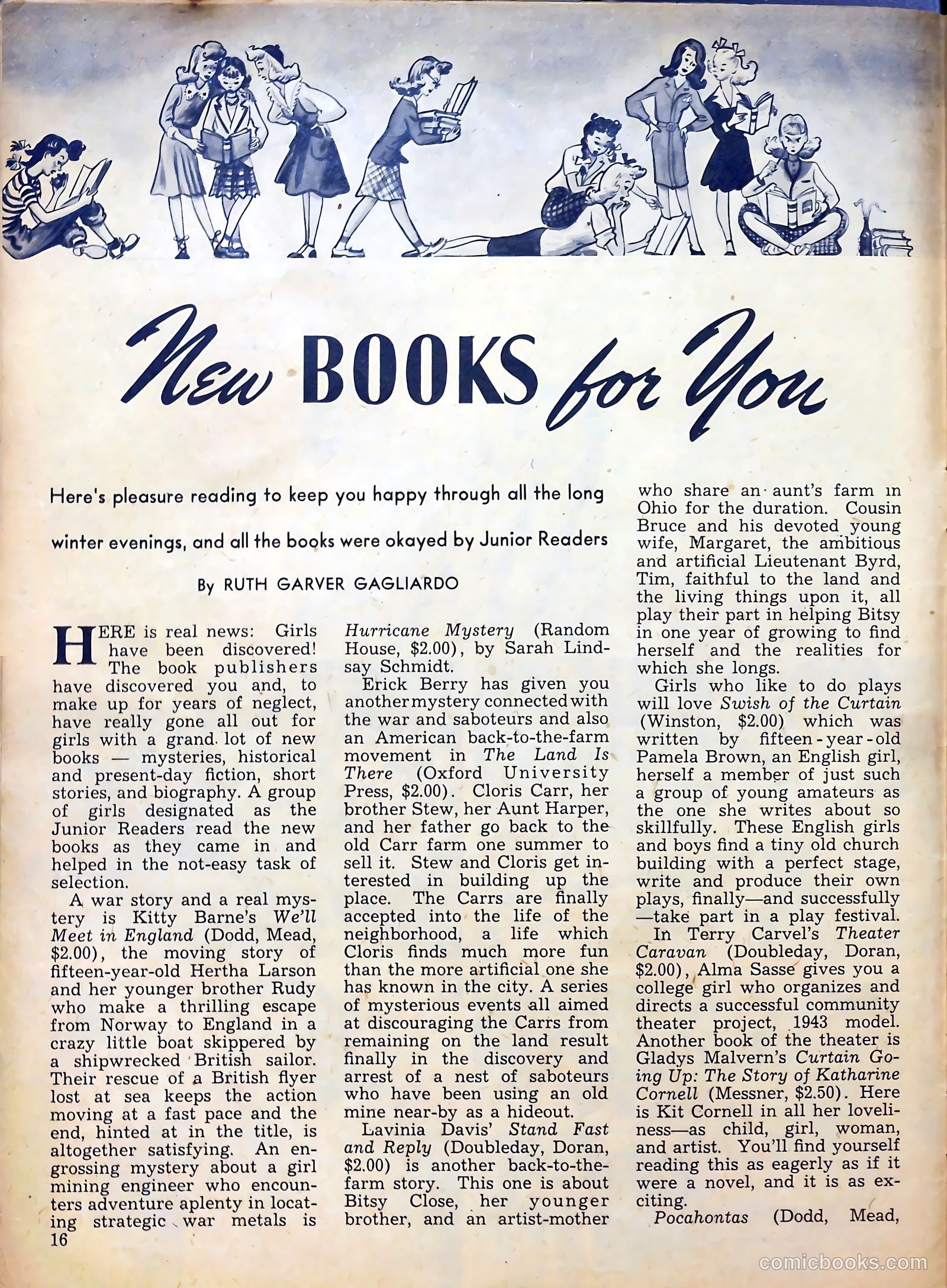 Calling All Girls #24 — page 16 of 59