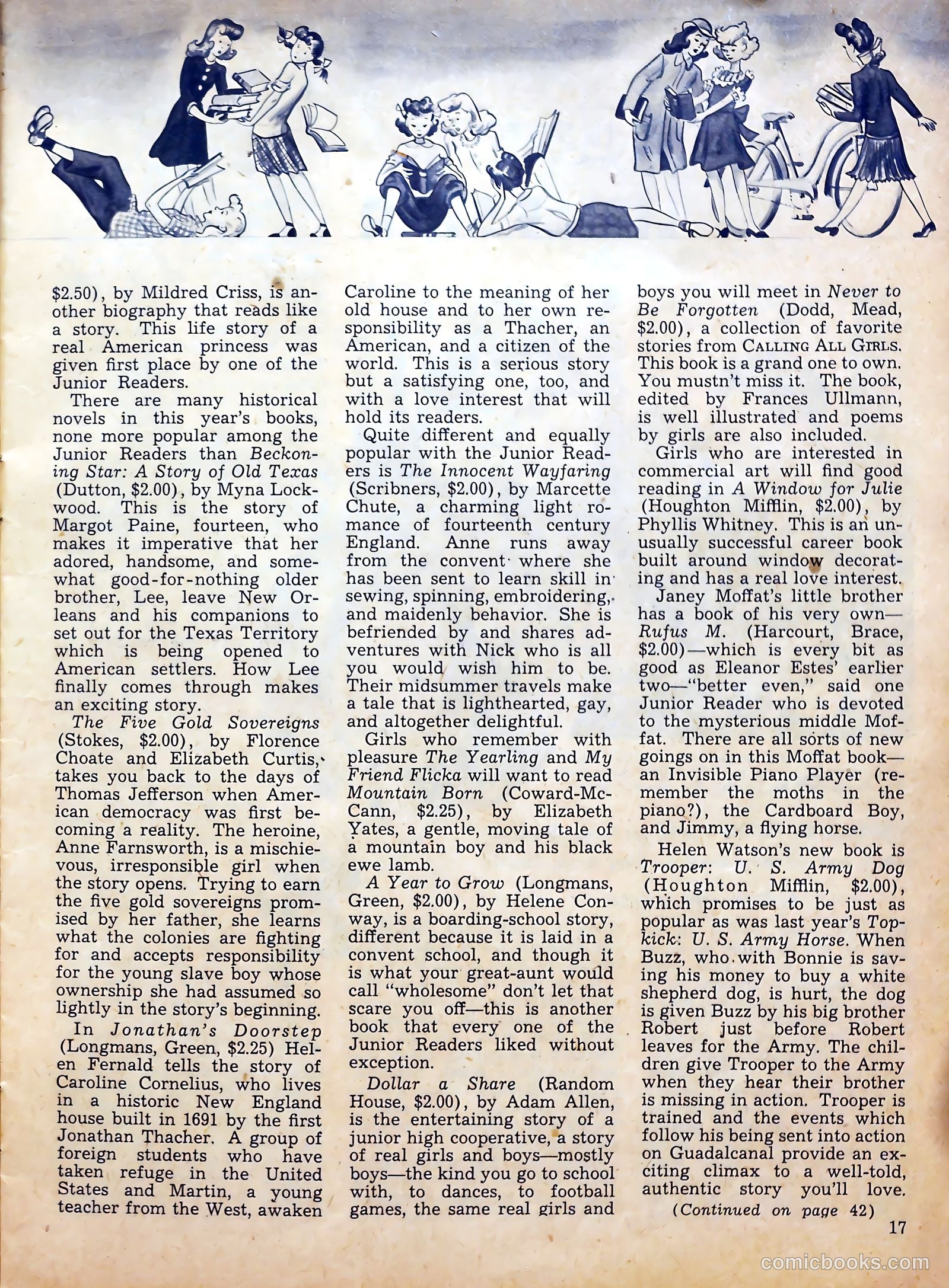 Calling All Girls #24 — page 17 of 59