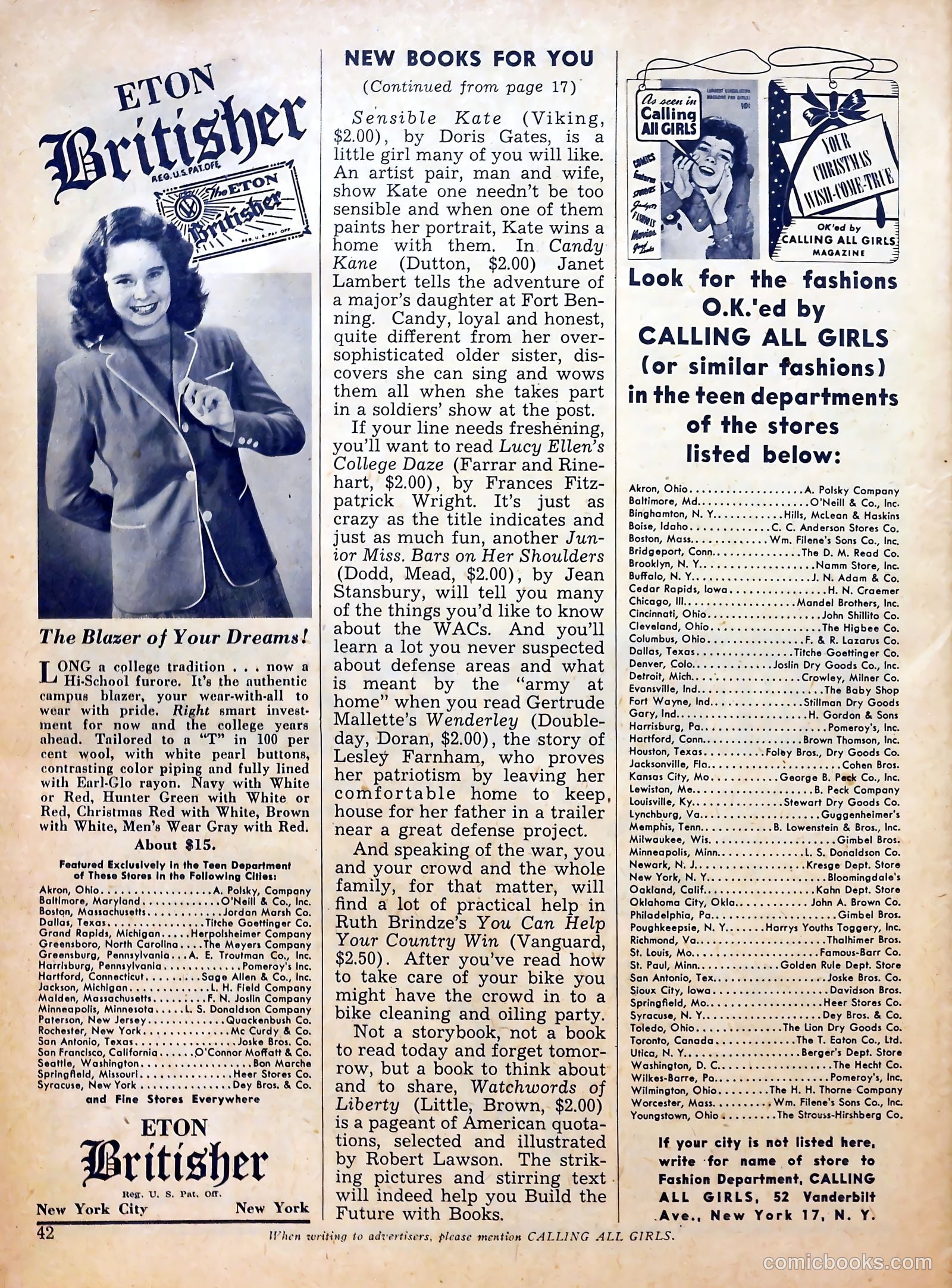 Calling All Girls #24 — page 41 of 59